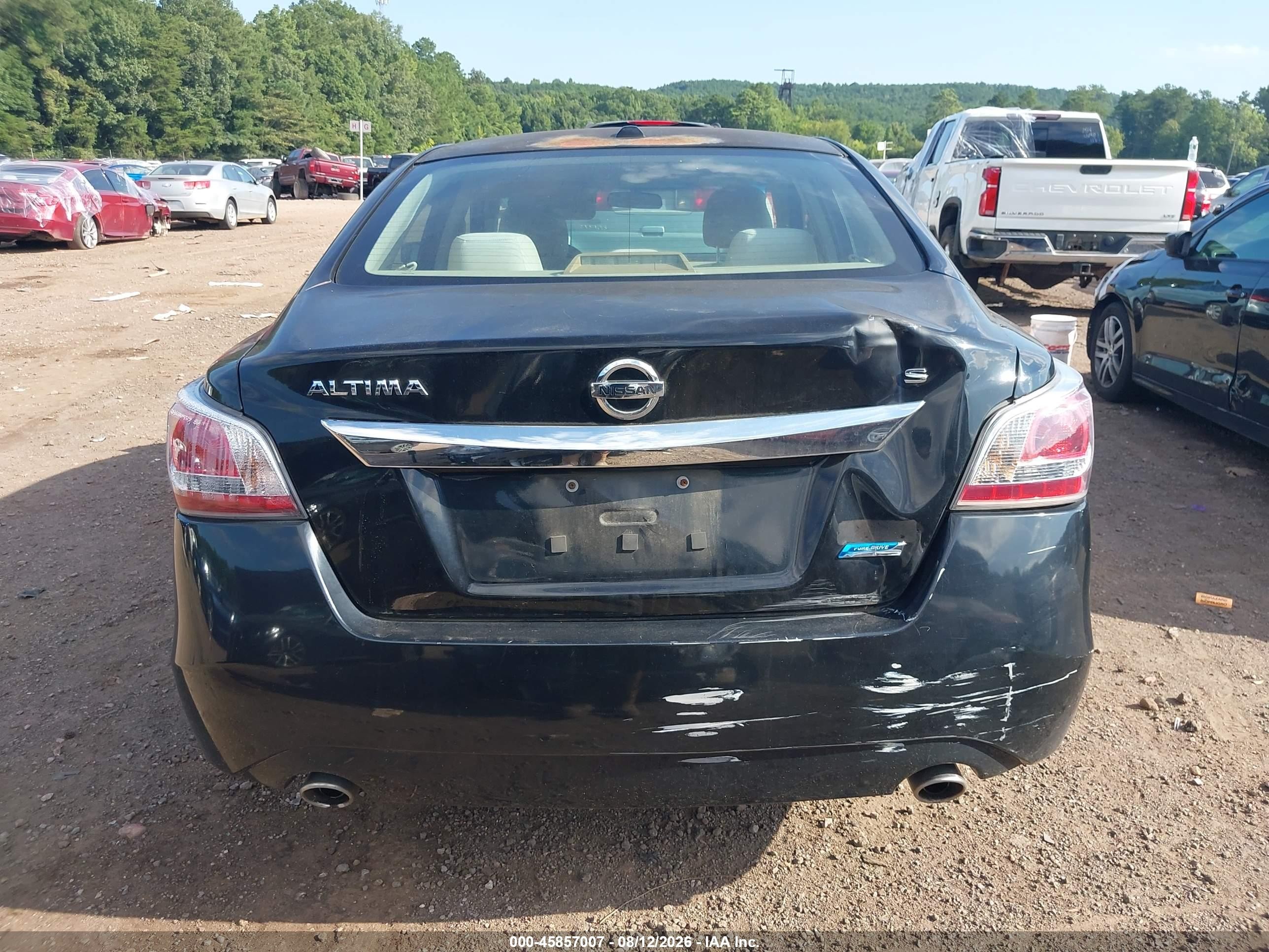 2014 Nissan Altima 2.5 S Black vin: 1N4AL3AP9EC320986