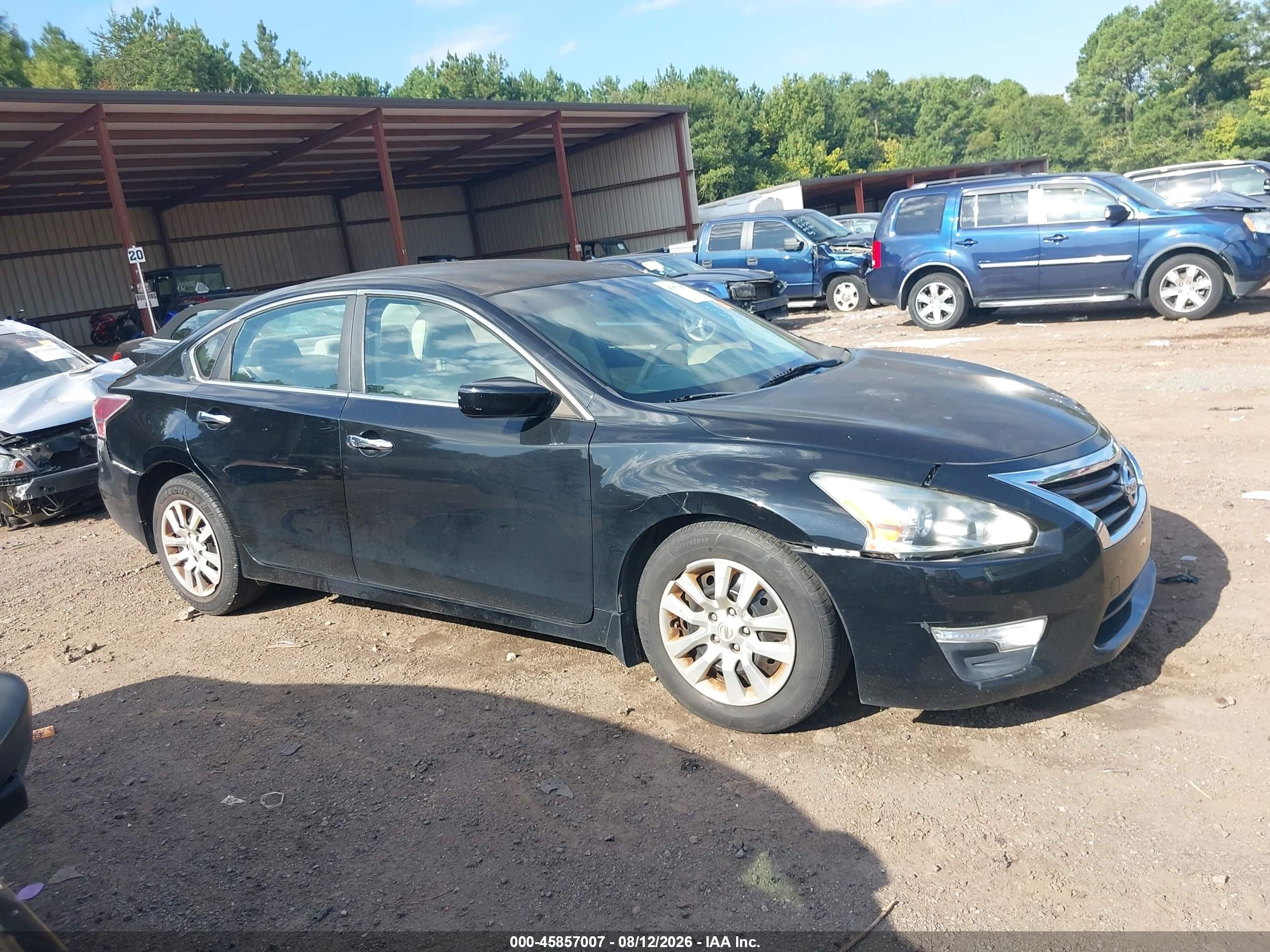 2014 Nissan Altima 2.5 S Black vin: 1N4AL3AP9EC320986