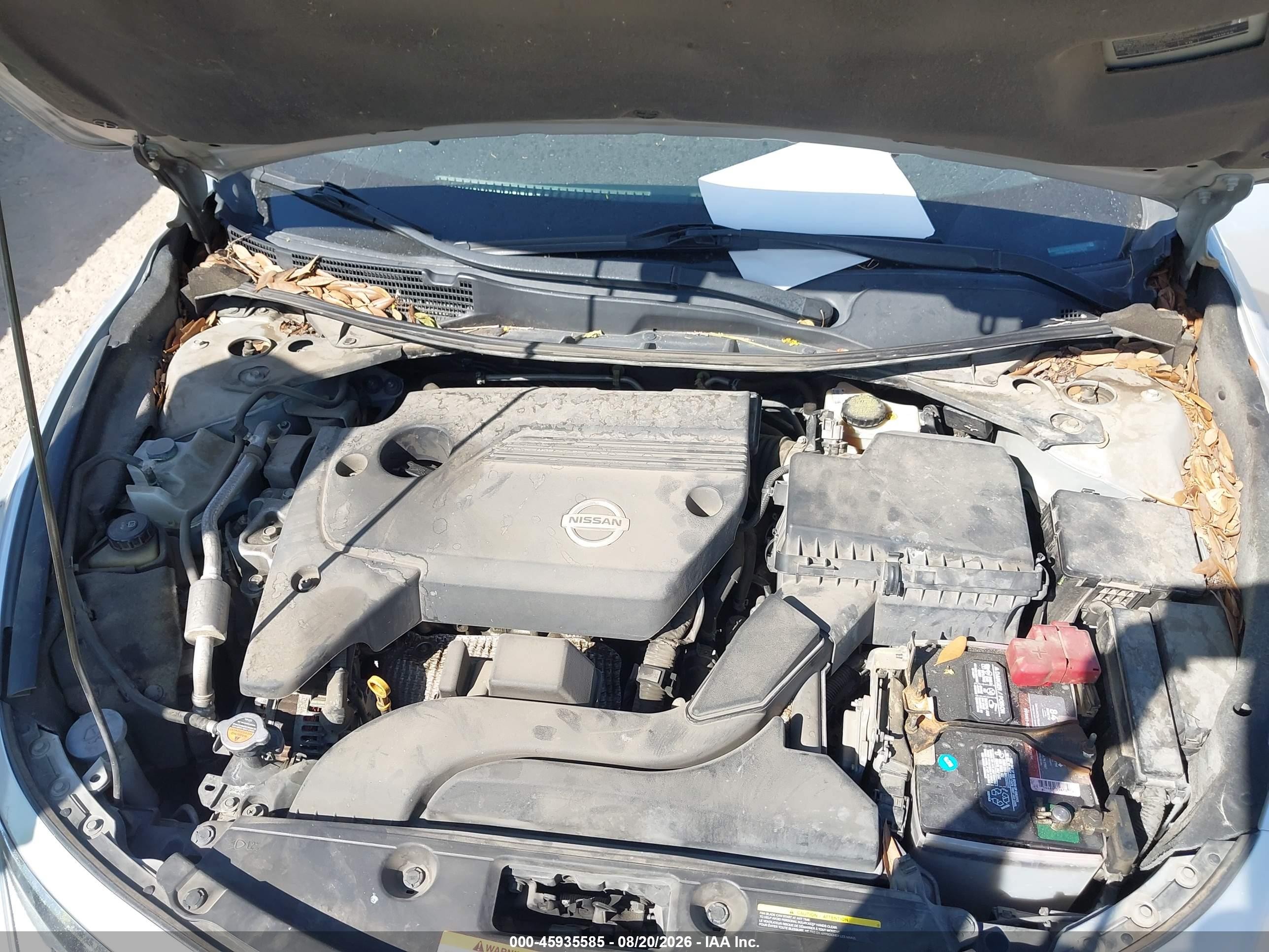 2014 Nissan Altima 2.5 S Silver vin: 1N4AL3AP9EC327629