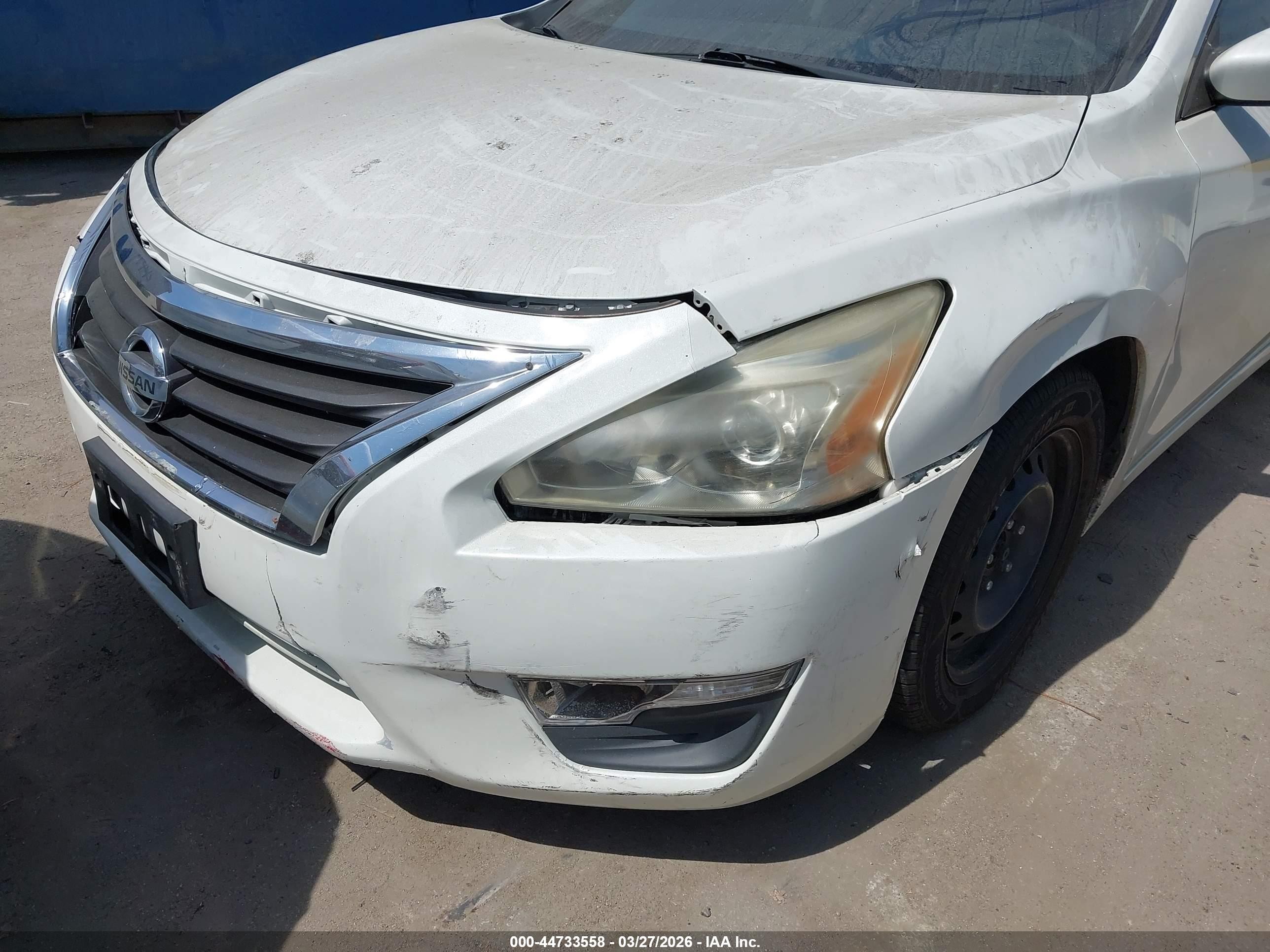 2014 Nissan Altima 2.5/2.5 S/2.5 Sl/2.5 Sv White vin: 1N4AL3AP9EC402040