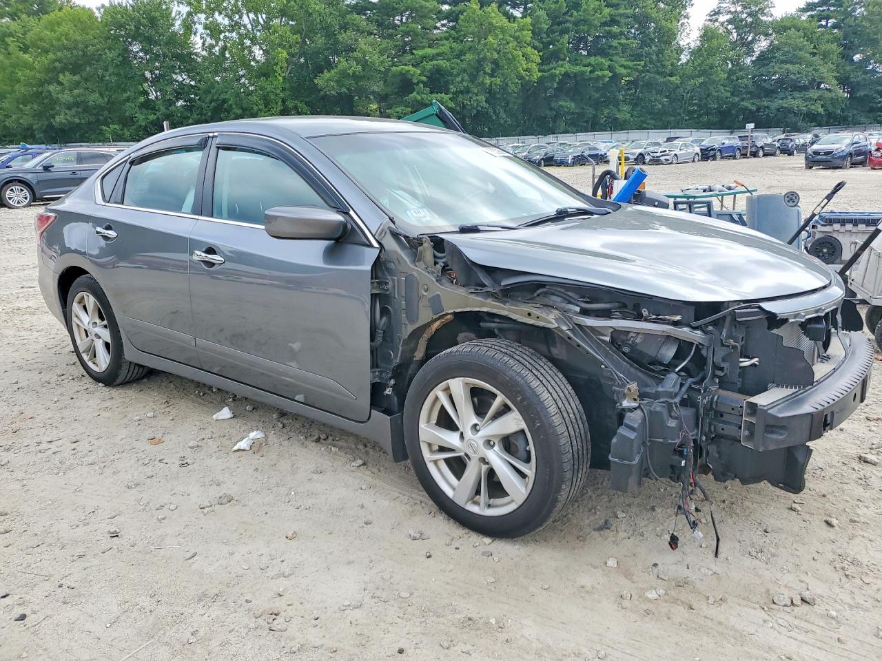 2014 Nissan Altima 2.5 Sv Gray vin: 1N4AL3AP9EC404693