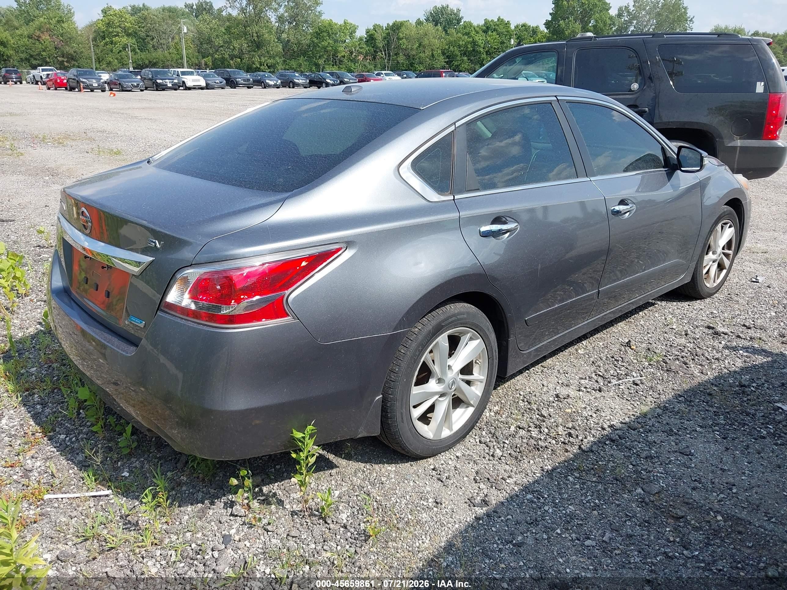 2014 Nissan Altima 2.5 Sv Gray vin: 1N4AL3AP9EC901792
