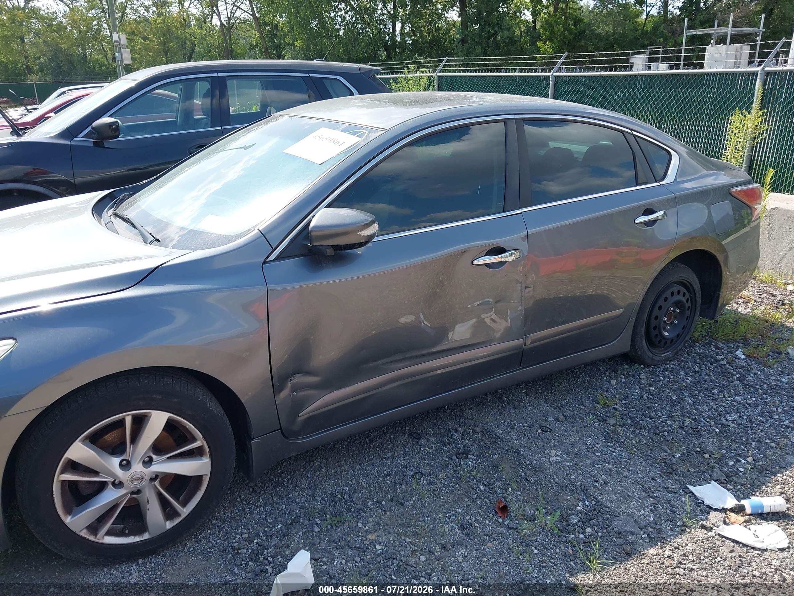 2014 Nissan Altima 2.5 Sv Gray vin: 1N4AL3AP9EC901792