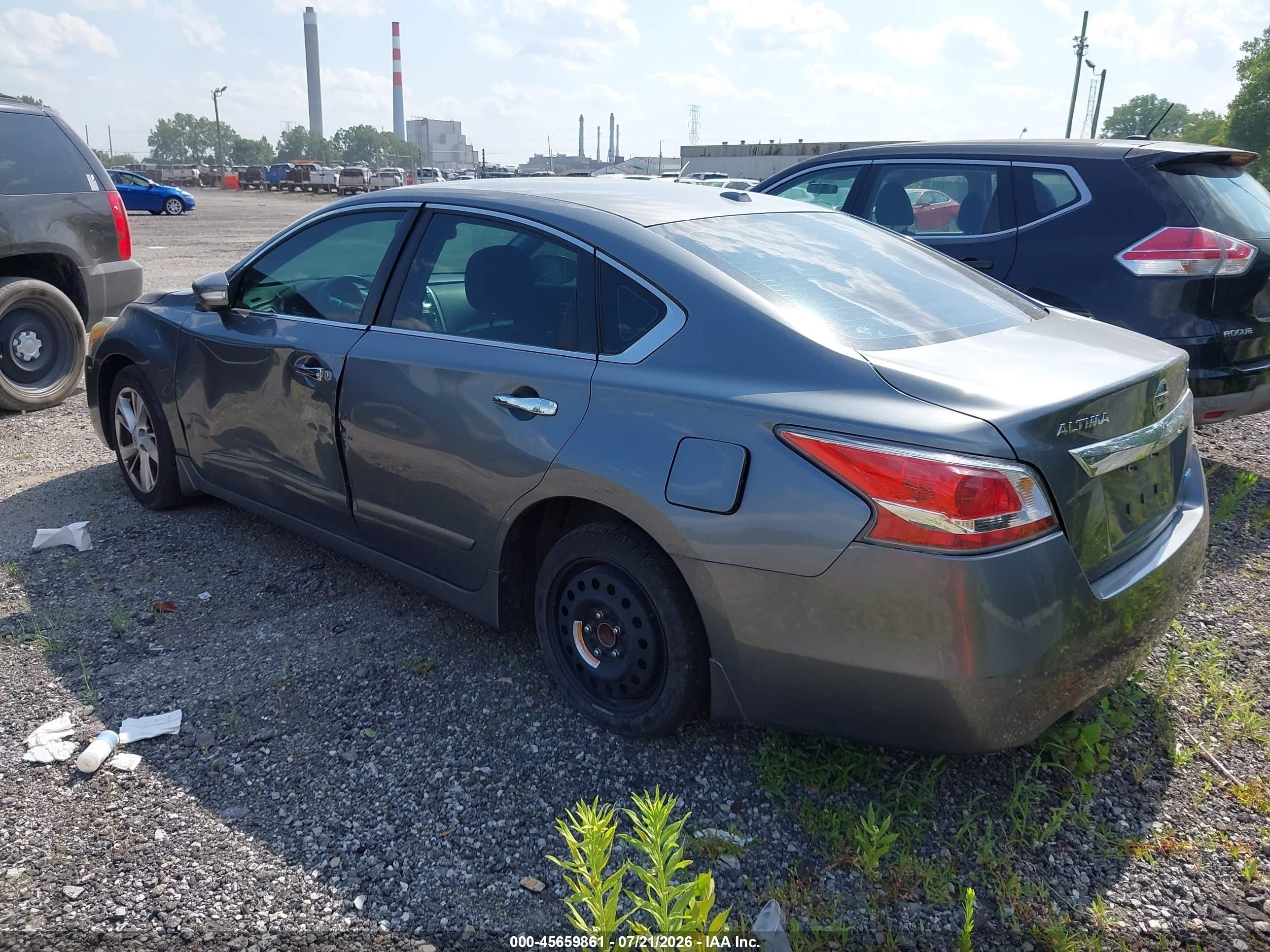2014 Nissan Altima 2.5 Sv Gray vin: 1N4AL3AP9EC901792