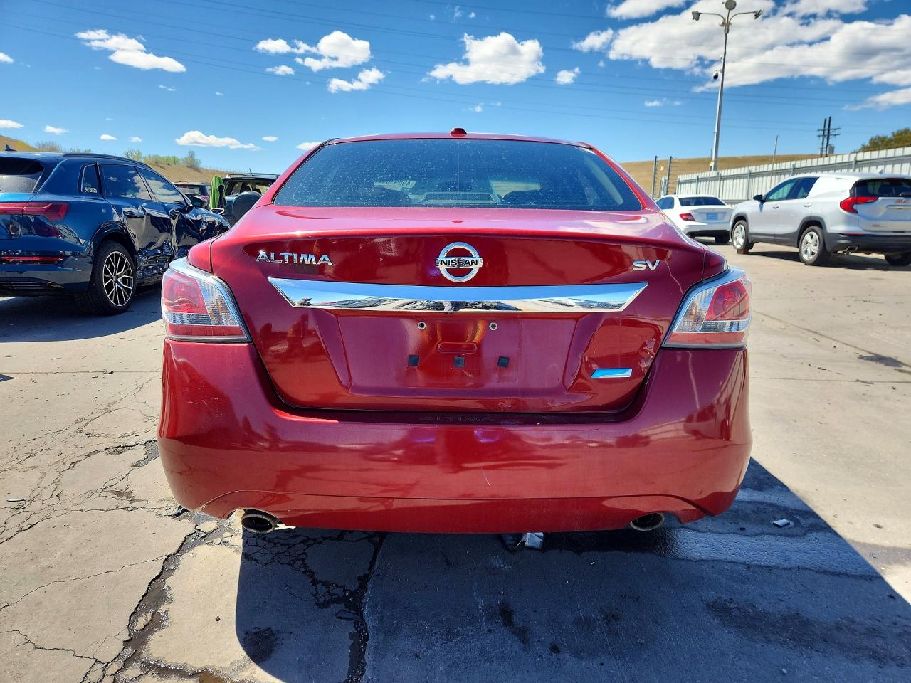 2014 Nissan Altima 2.5/s/sv/sl Red vin: 1N4AL3AP9EN210122