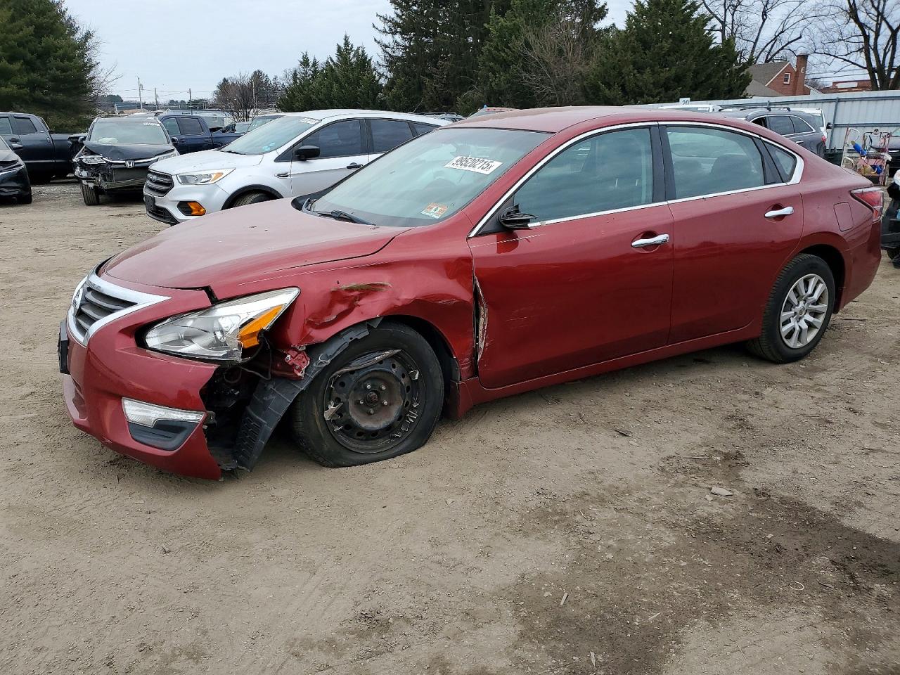 2014 Nissan Altima 2.5 Red vin: 1N4AL3AP9EN212811