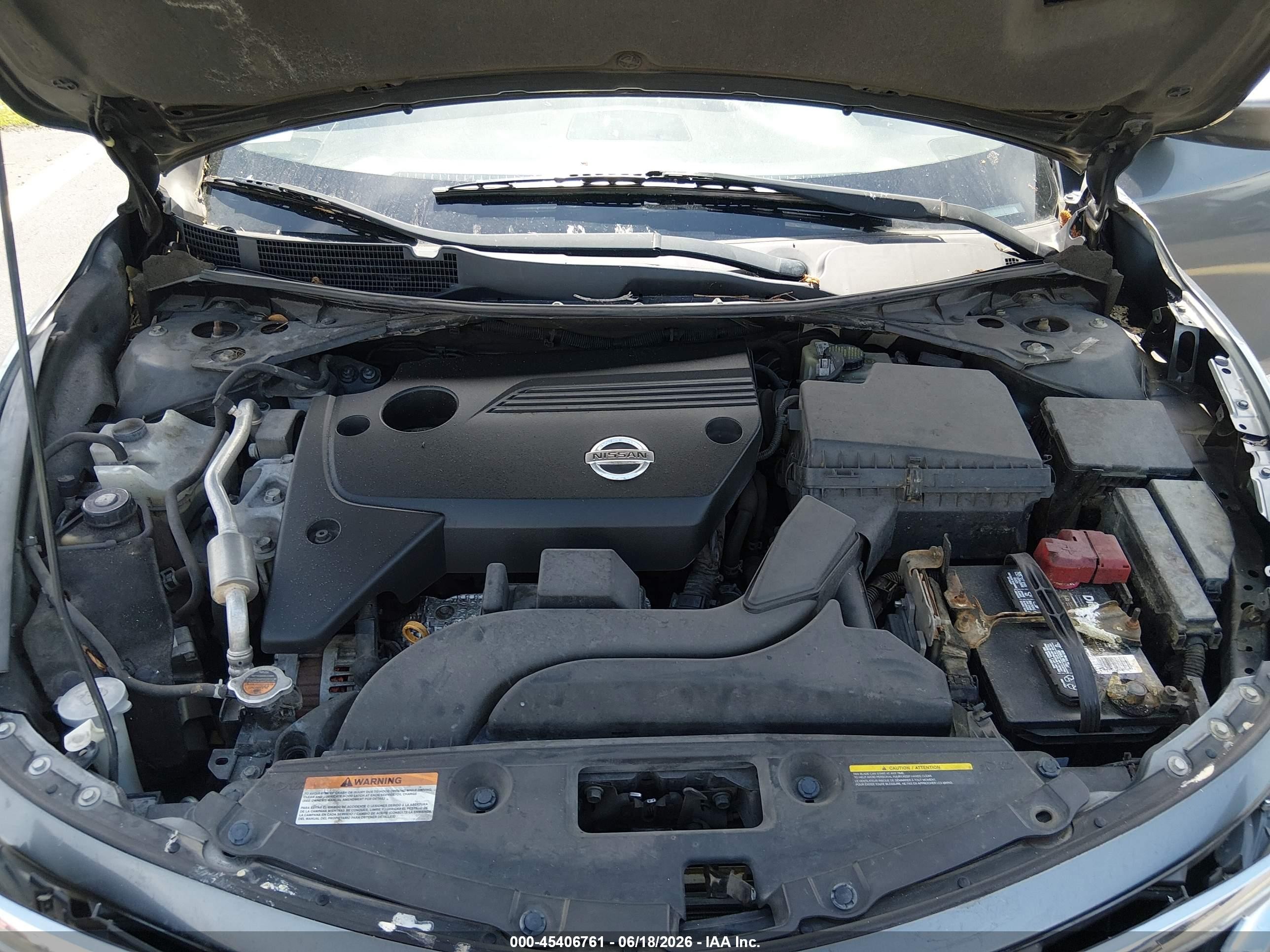 2014 Nissan Altima 2.5 S Gray vin: 1N4AL3AP9EN219483