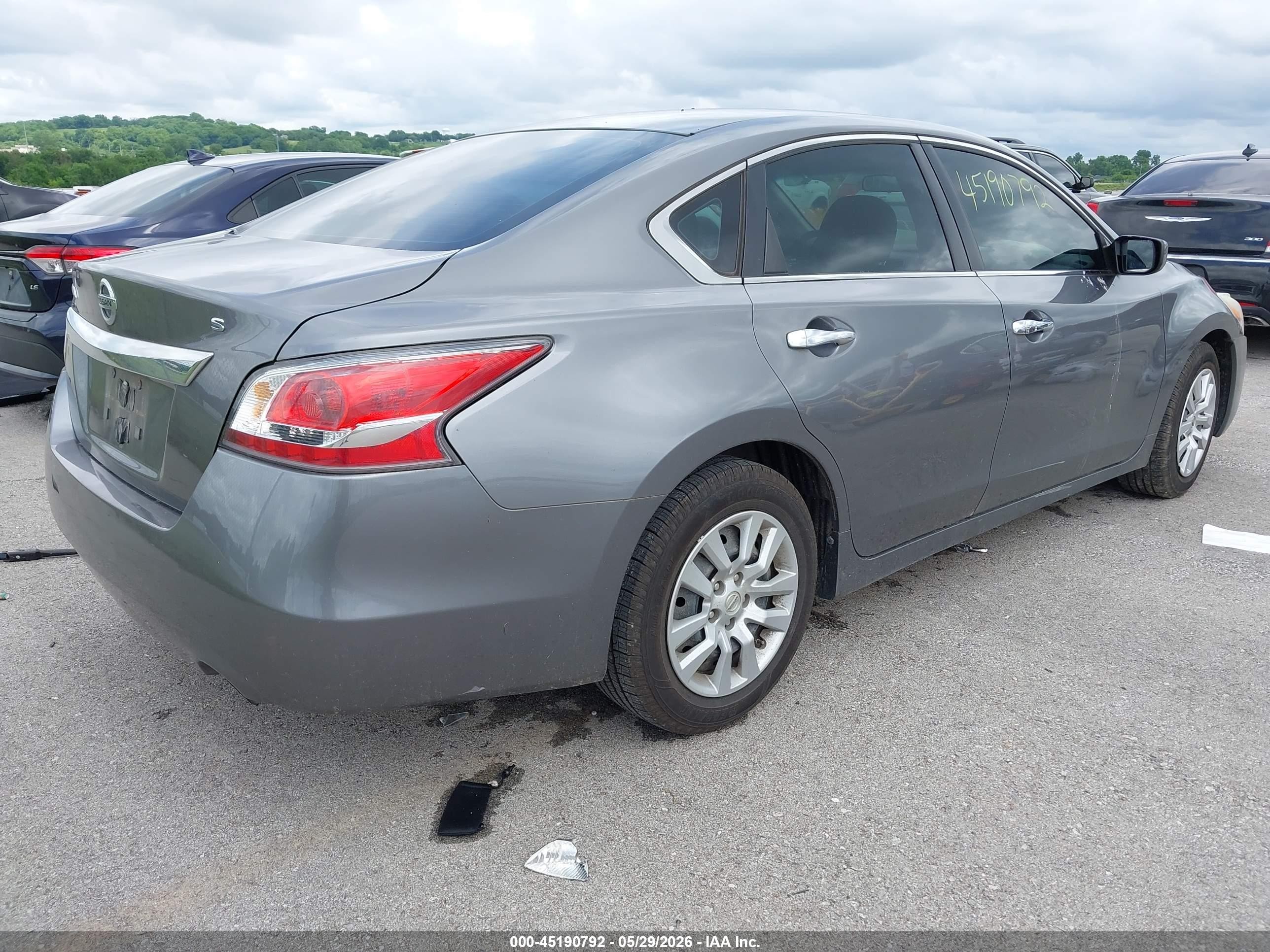 2014 Nissan Altima 2.5 S Gray vin: 1N4AL3AP9EN226871