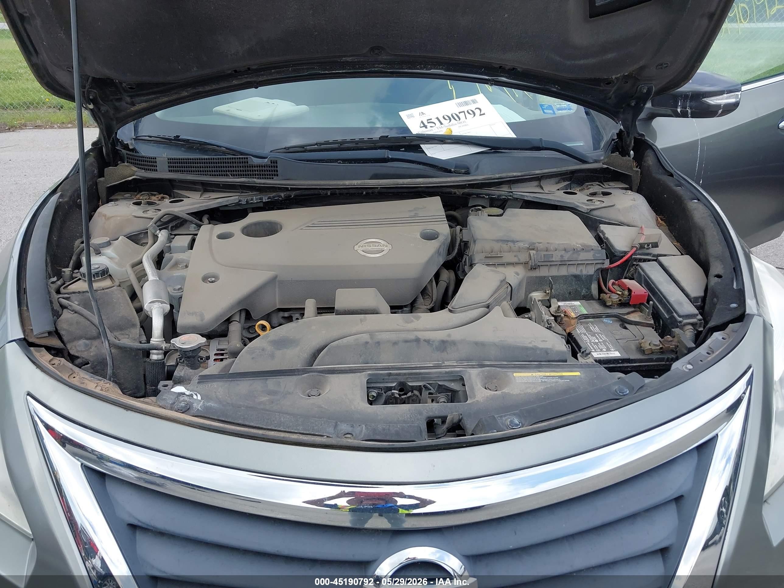 2014 Nissan Altima 2.5 S Gray vin: 1N4AL3AP9EN226871