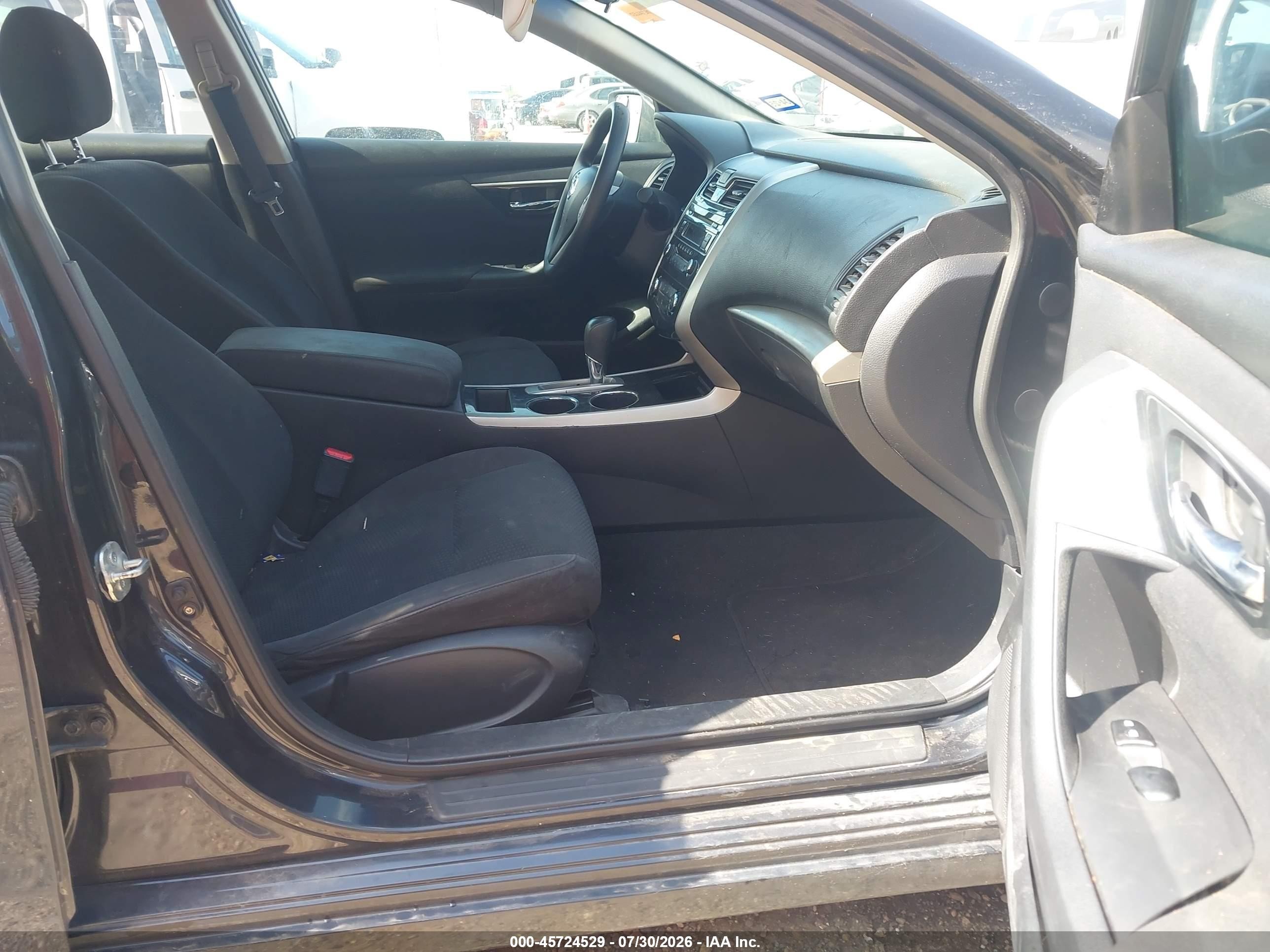 2014 Nissan Altima 2.5 S Black vin: 1N4AL3AP9EN229656