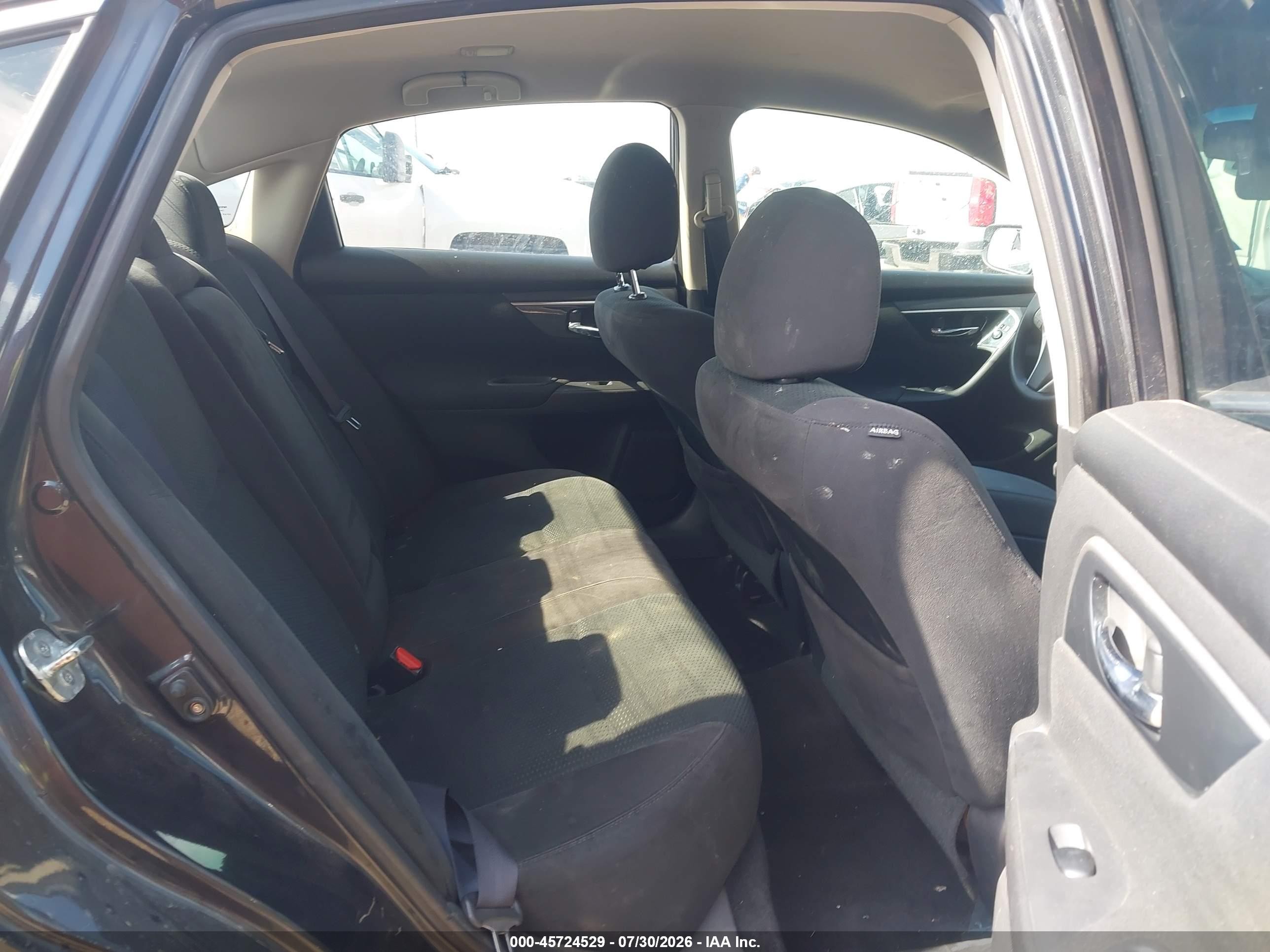 2014 Nissan Altima 2.5 S Black vin: 1N4AL3AP9EN229656
