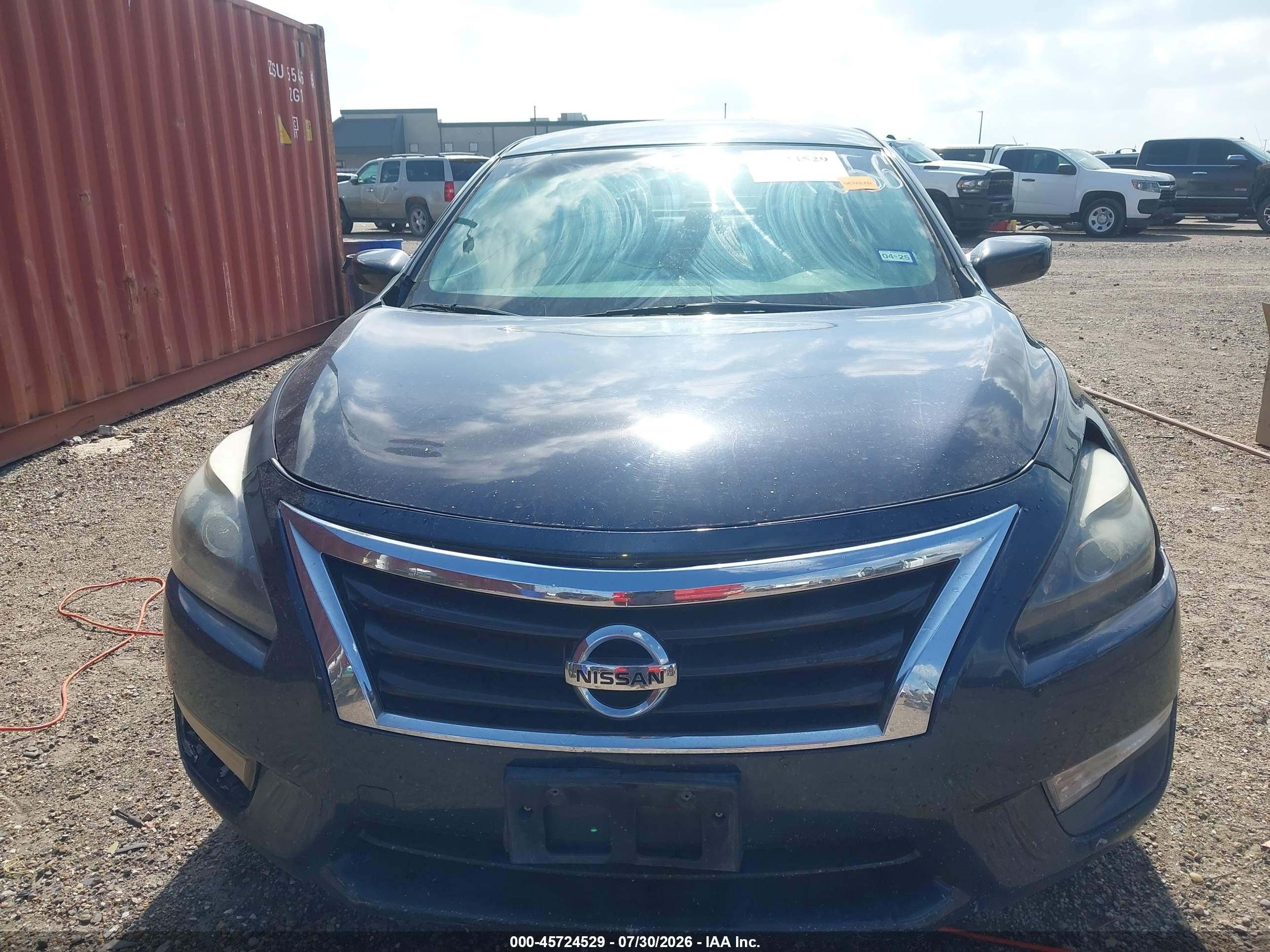 2014 Nissan Altima 2.5 S Black vin: 1N4AL3AP9EN229656