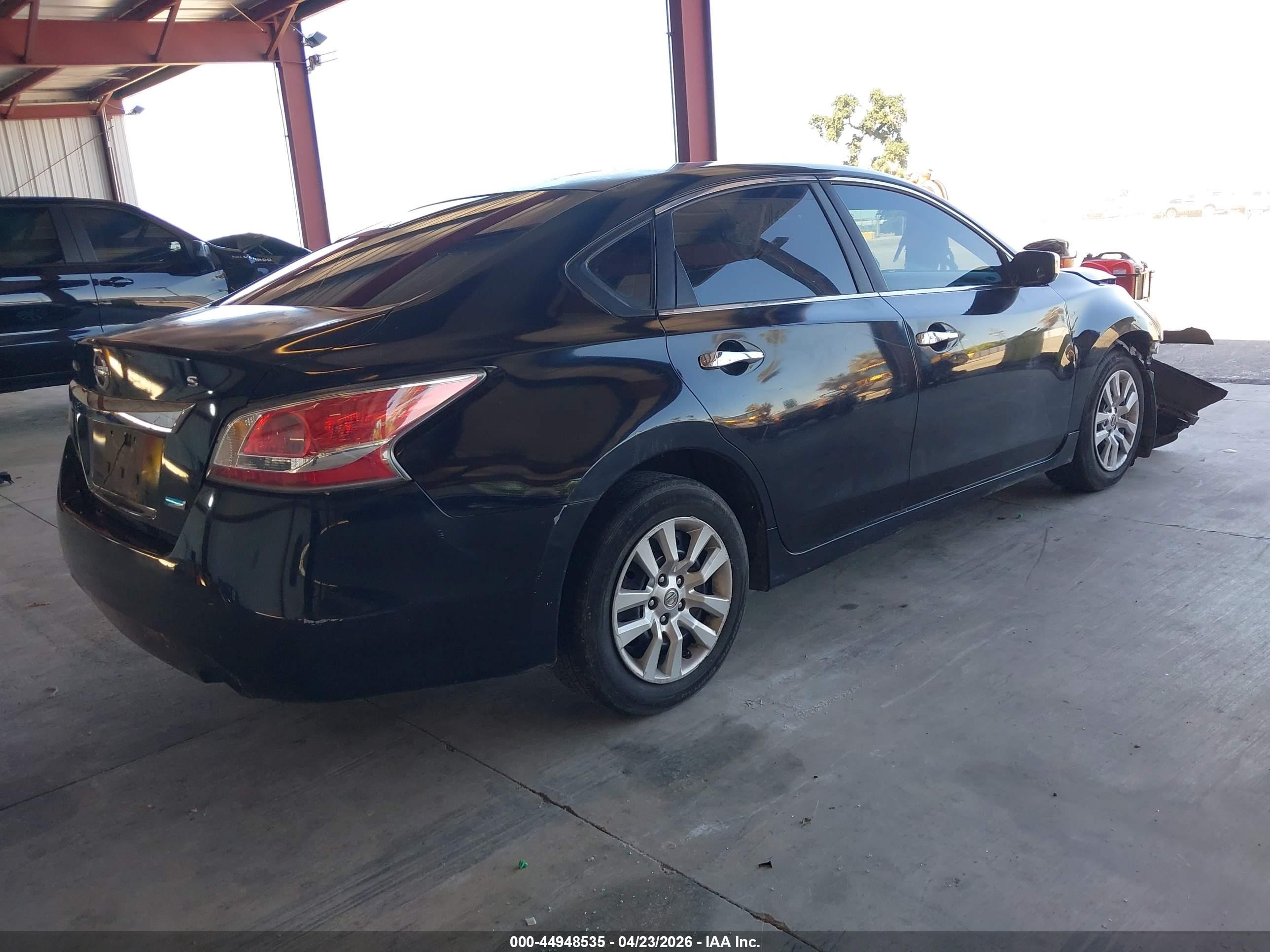 2014 Nissan Altima 2.5 S Black vin: 1N4AL3AP9EN230807
