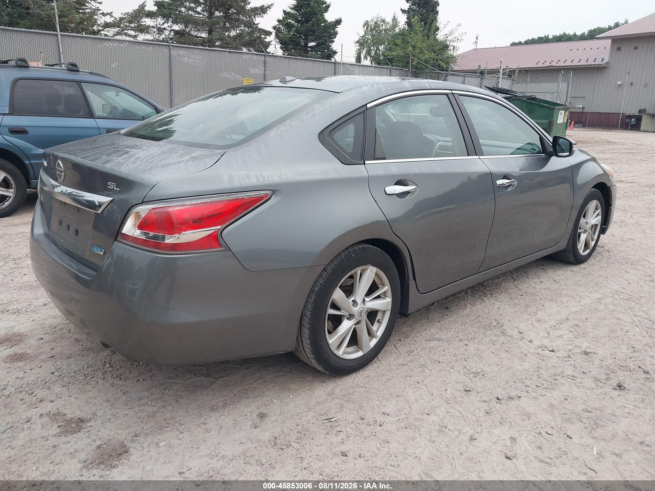2014 Nissan Altima 2.5 Sl Gray vin: 1N4AL3AP9EN233013