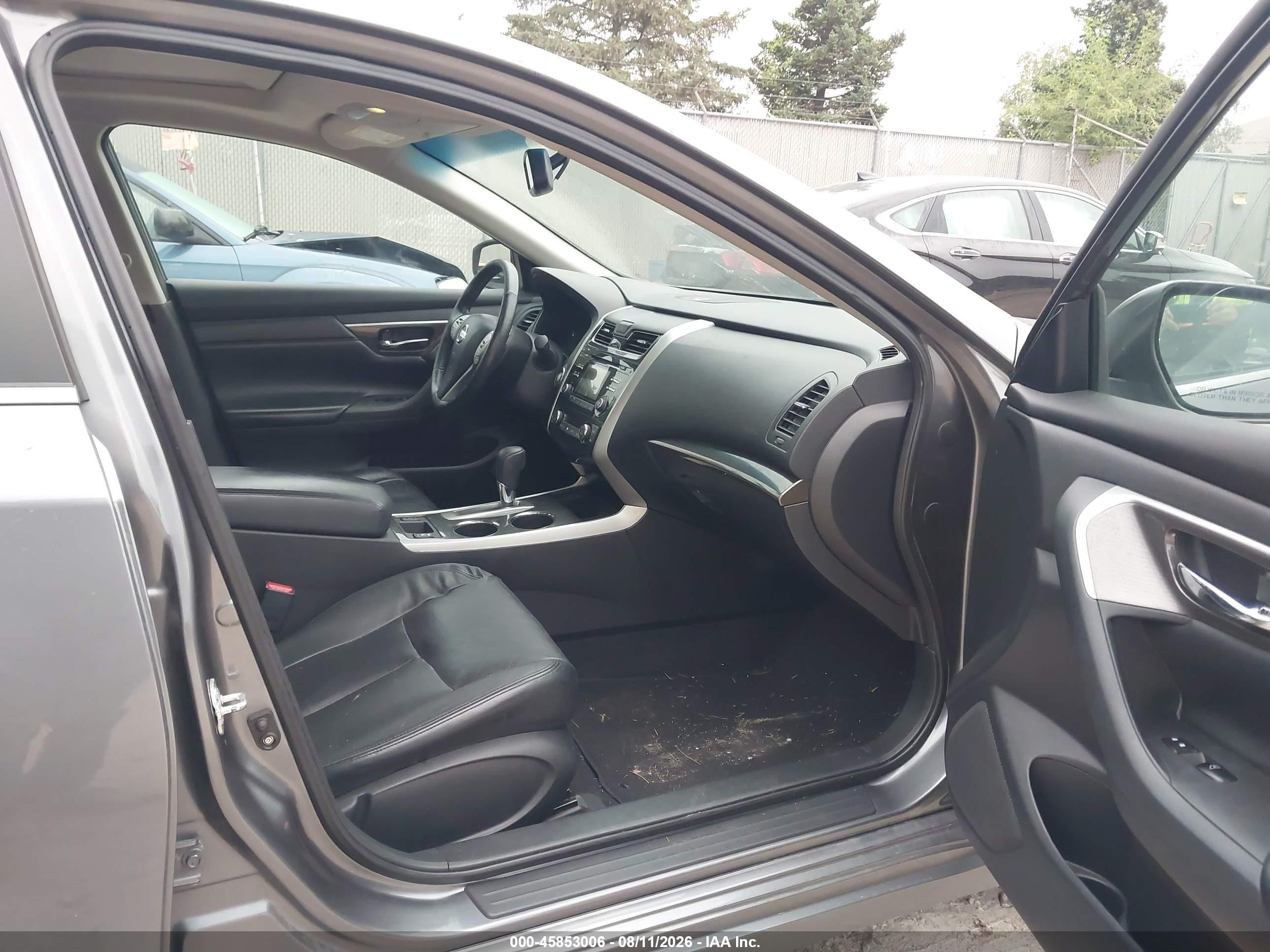 2014 Nissan Altima 2.5 Sl Gray vin: 1N4AL3AP9EN233013