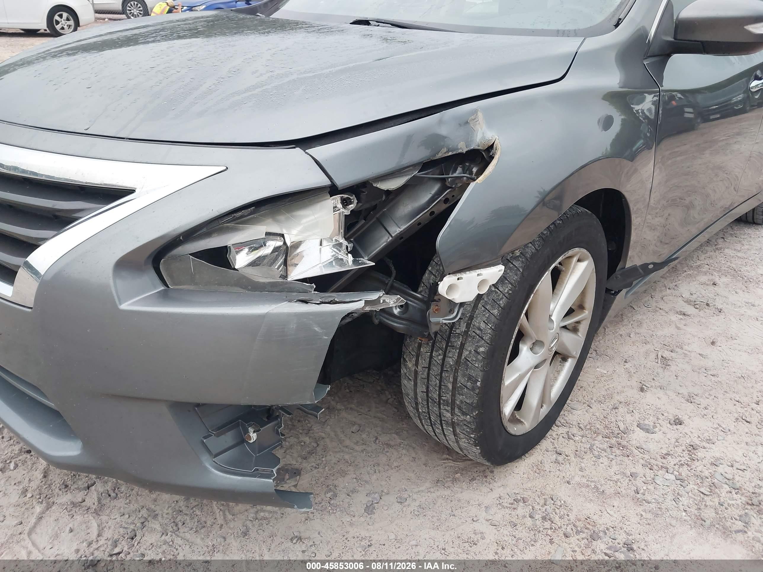 2014 Nissan Altima 2.5 Sl Gray vin: 1N4AL3AP9EN233013