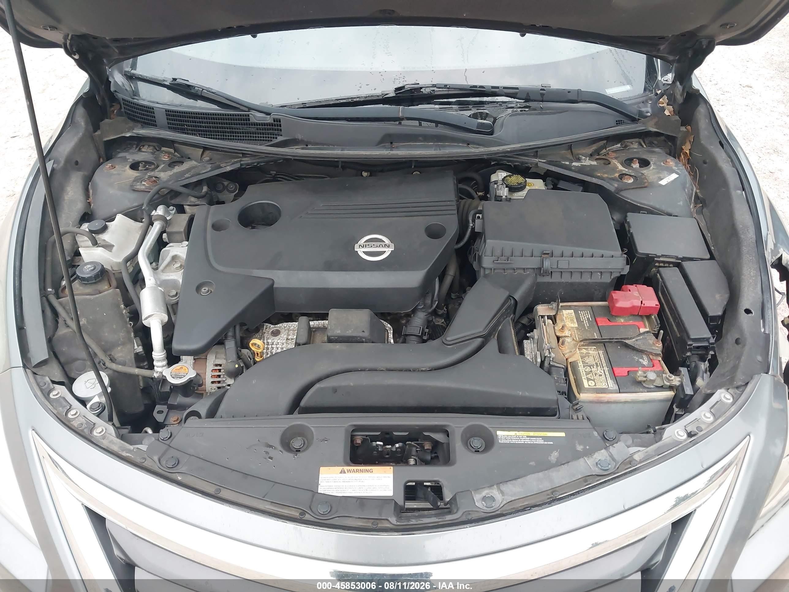 2014 Nissan Altima 2.5 Sl Gray vin: 1N4AL3AP9EN233013