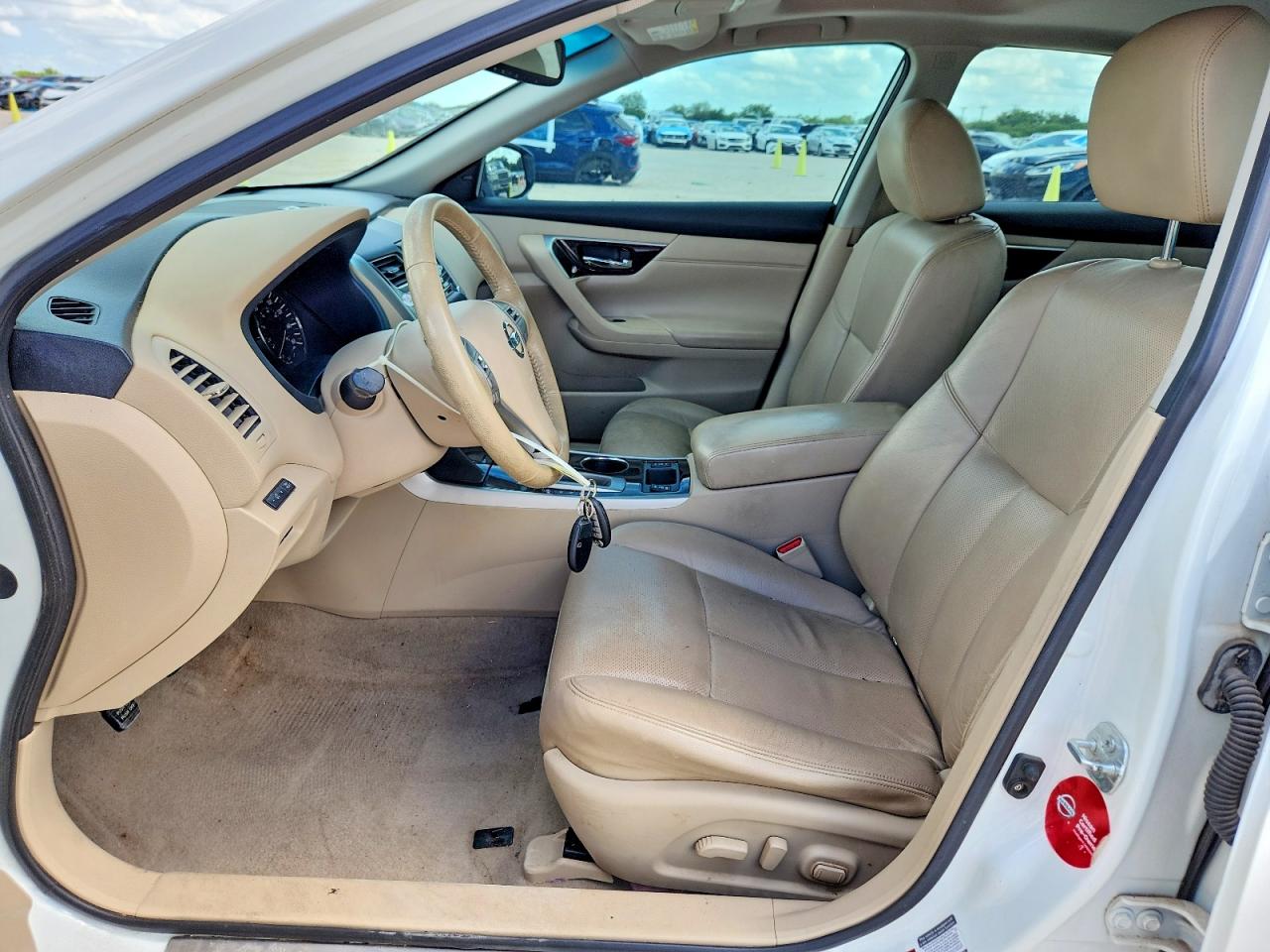 2014 Nissan Altima 2.5 Sl White vin: 1N4AL3AP9EN240639