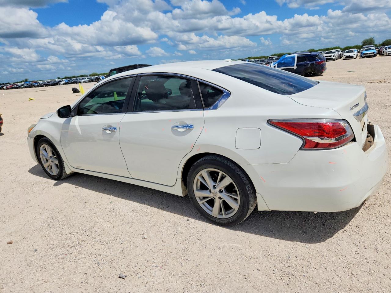 2014 Nissan Altima 2.5 Sl White vin: 1N4AL3AP9EN240639
