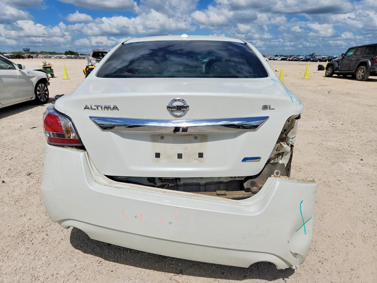 2014 Nissan Altima 2.5 Sl White vin: 1N4AL3AP9EN240639