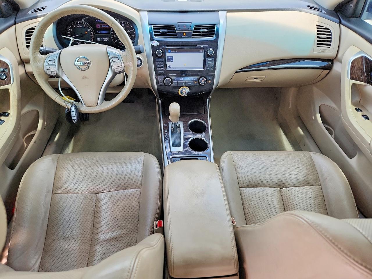 2014 Nissan Altima 2.5 Sl White vin: 1N4AL3AP9EN240639