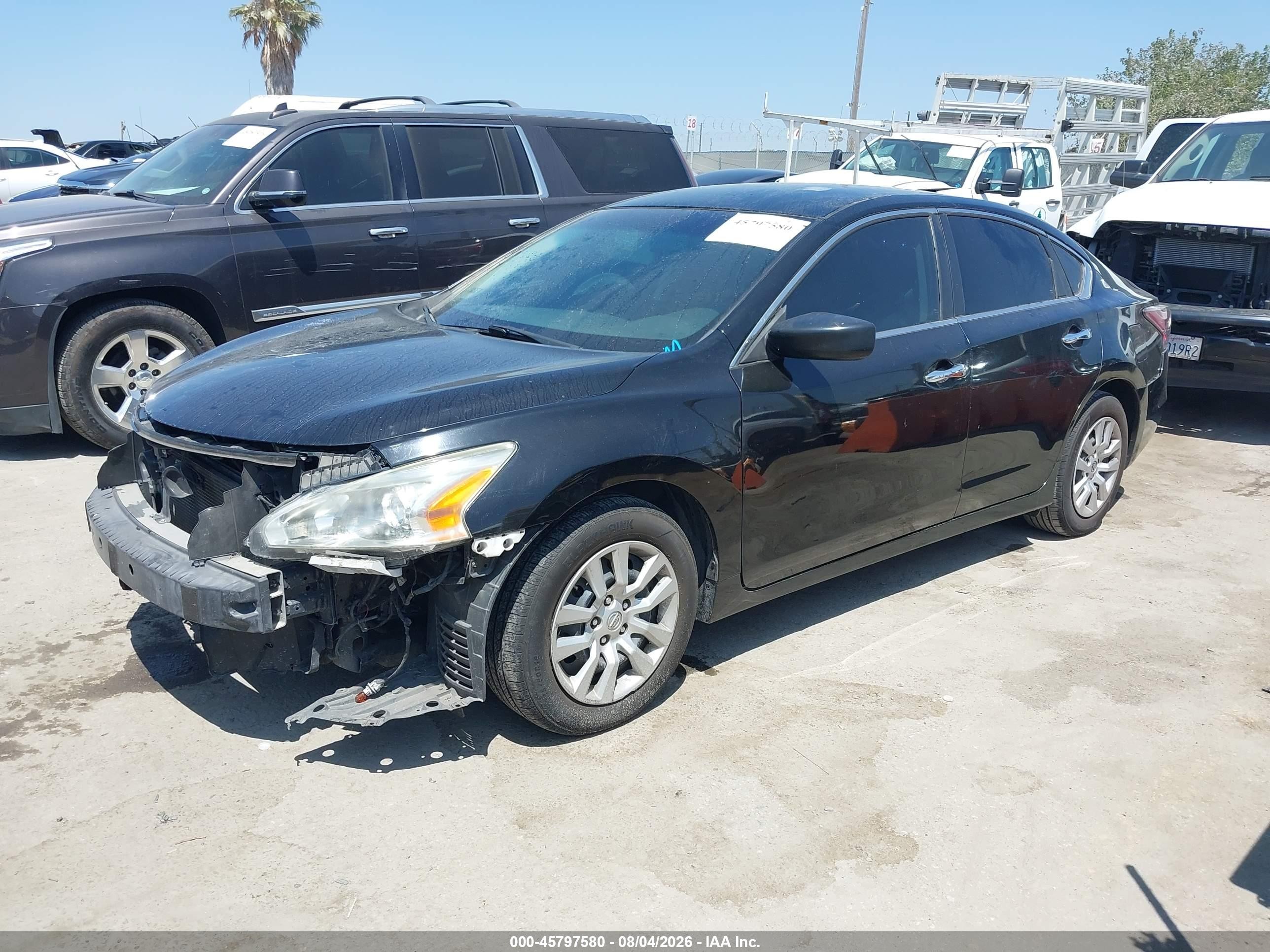 2014 Nissan Altima 2.5 S Black vin: 1N4AL3AP9EN247252