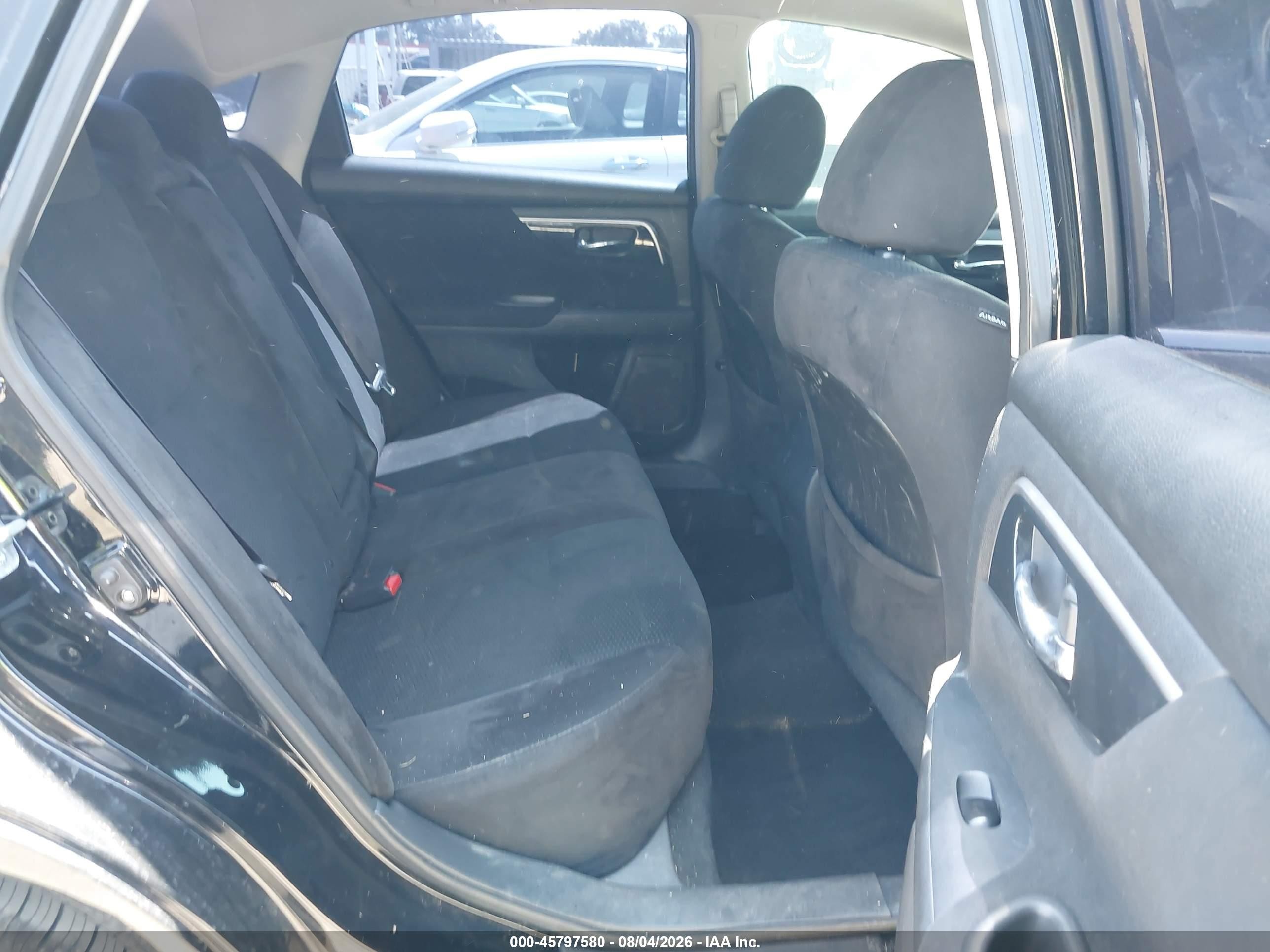 2014 Nissan Altima 2.5 S Black vin: 1N4AL3AP9EN247252