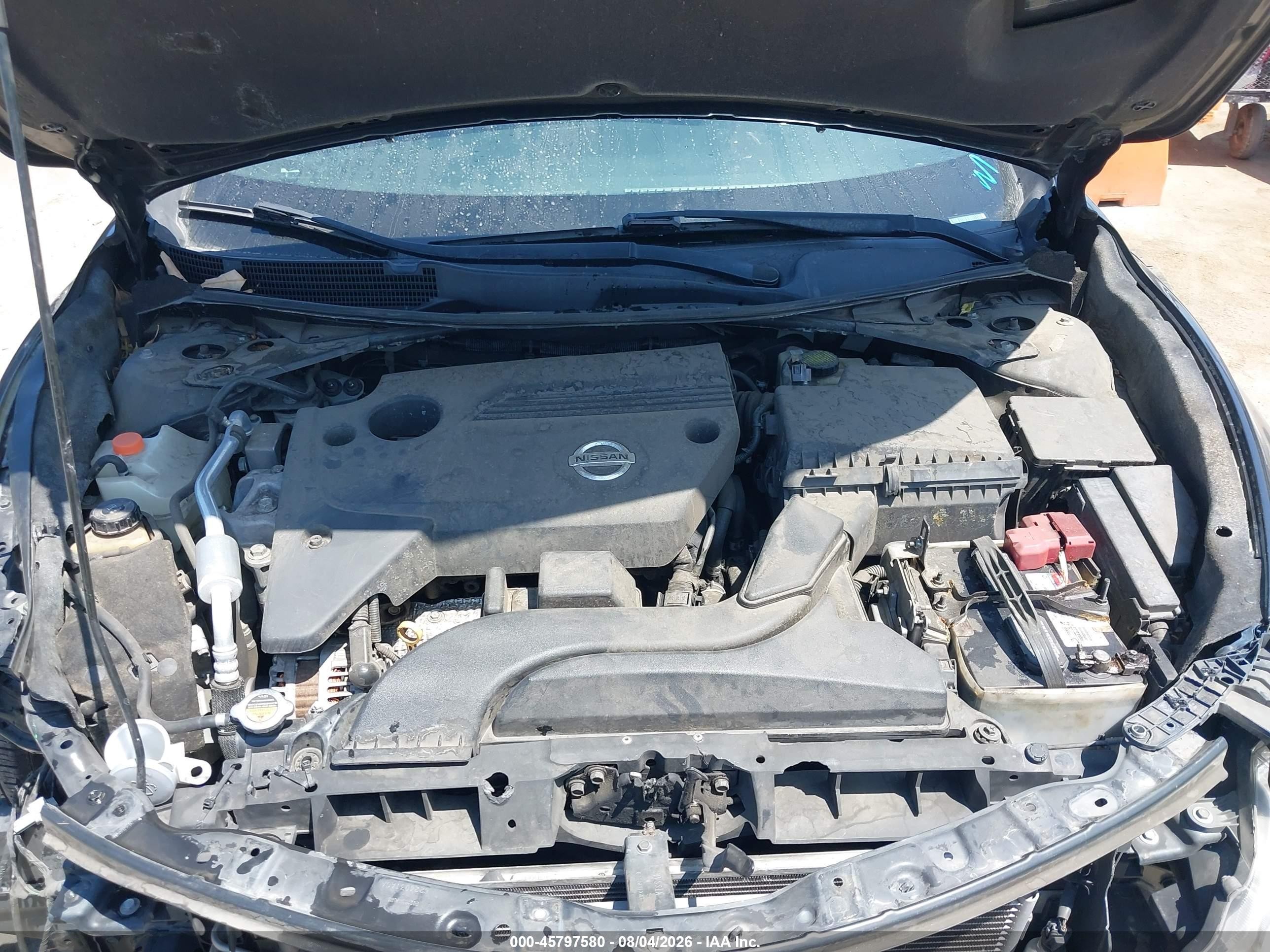 2014 Nissan Altima 2.5 S Black vin: 1N4AL3AP9EN247252