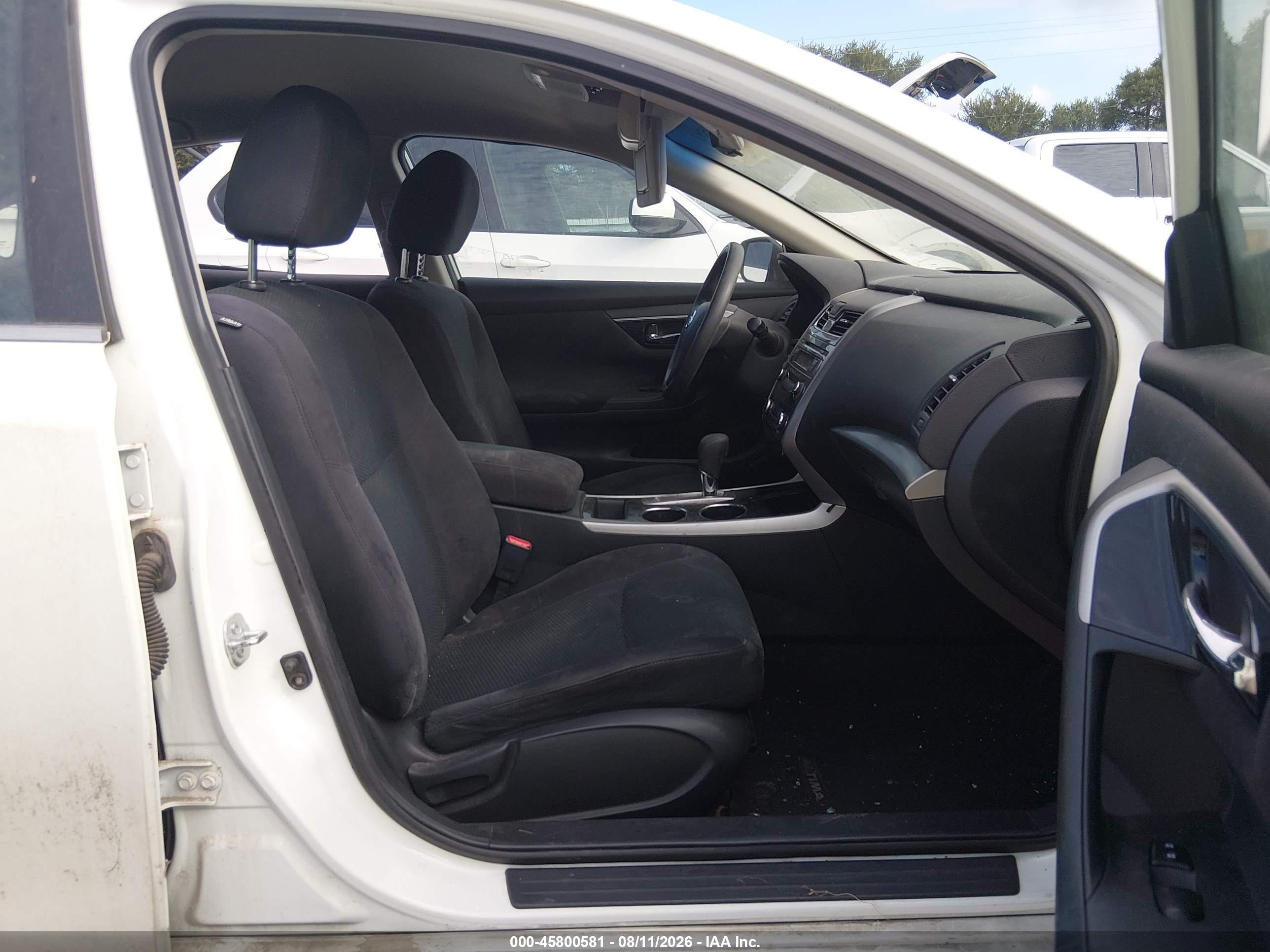 2014 Nissan Altima 2.5 S Белый vin: 1N4AL3AP9EN254458