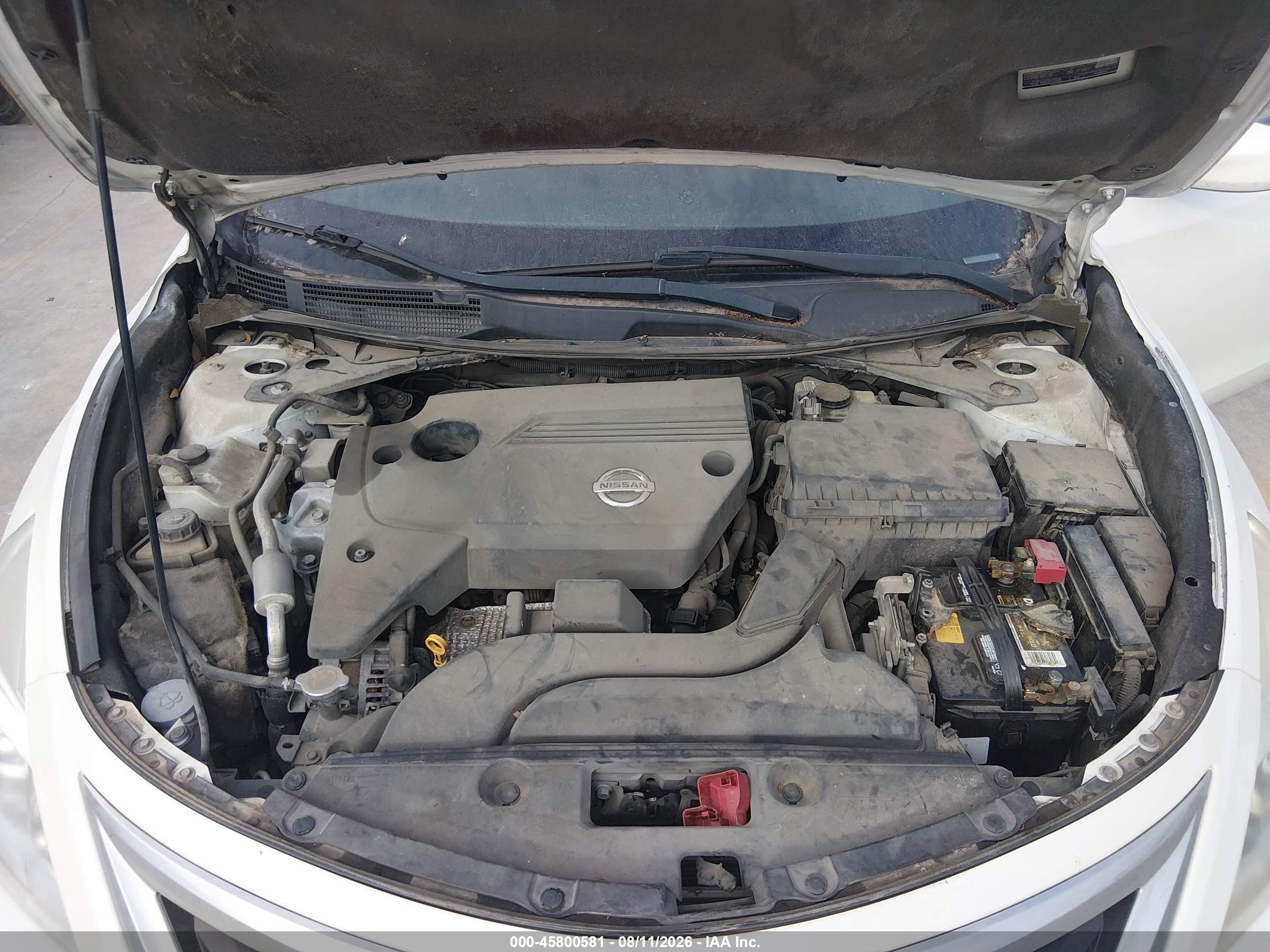2014 Nissan Altima 2.5 S Белый vin: 1N4AL3AP9EN254458