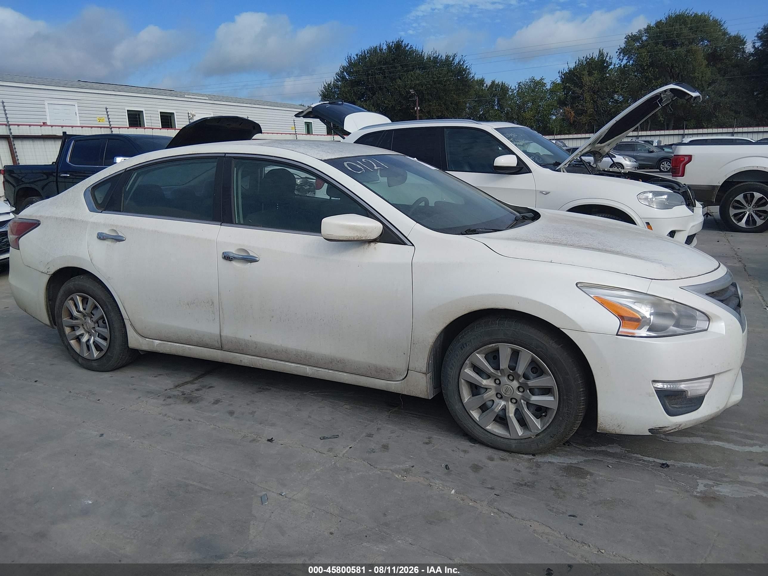 2014 Nissan Altima 2.5 S Белый vin: 1N4AL3AP9EN254458