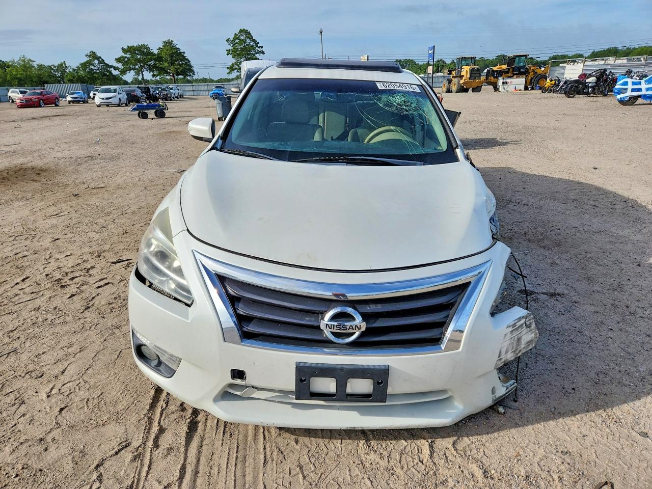 2014 Nissan Altima 2.5 Sl White vin: 1N4AL3AP9EN259840