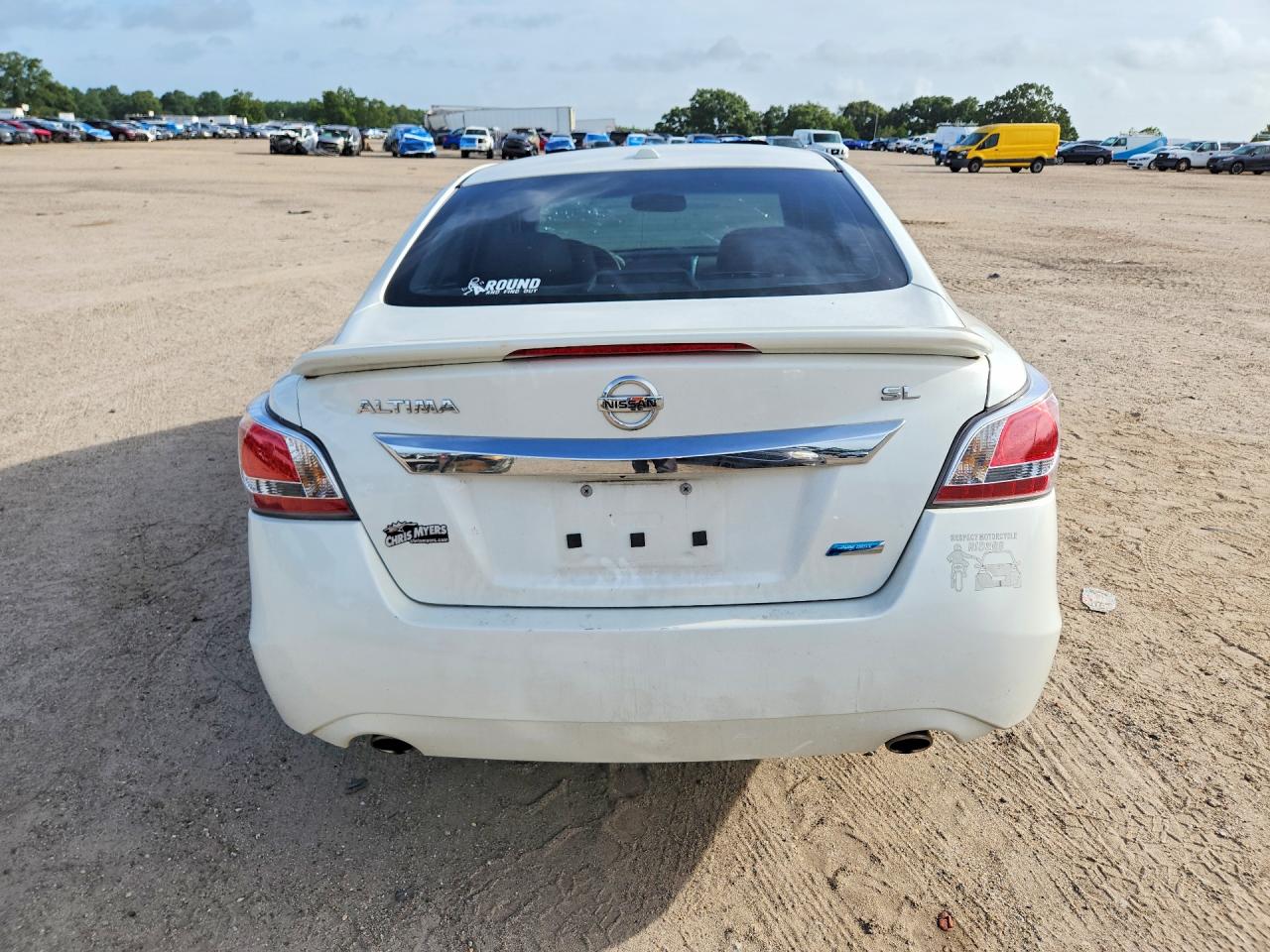 2014 Nissan Altima 2.5 Sl White vin: 1N4AL3AP9EN259840