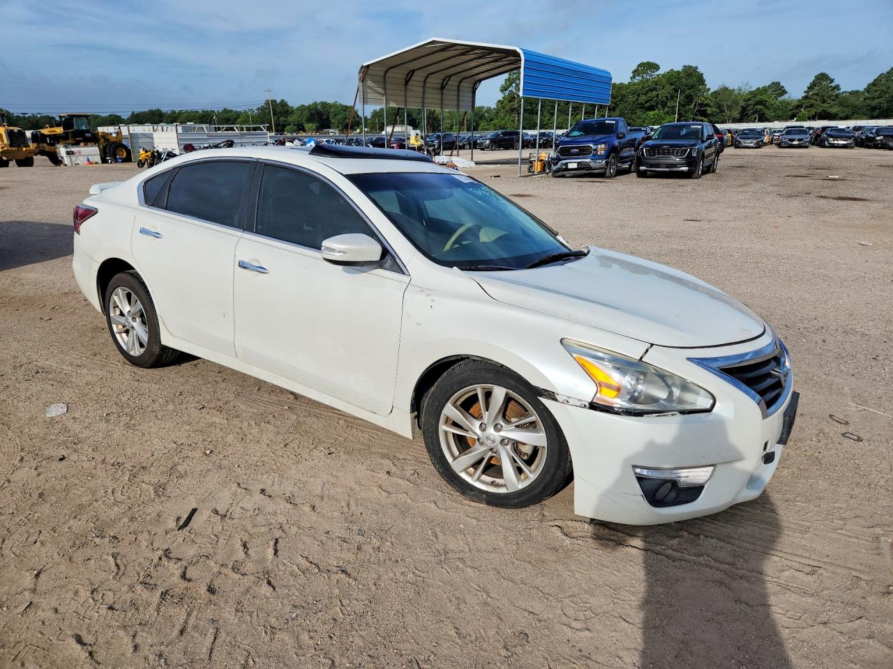 2014 Nissan Altima 2.5 Sl White vin: 1N4AL3AP9EN259840