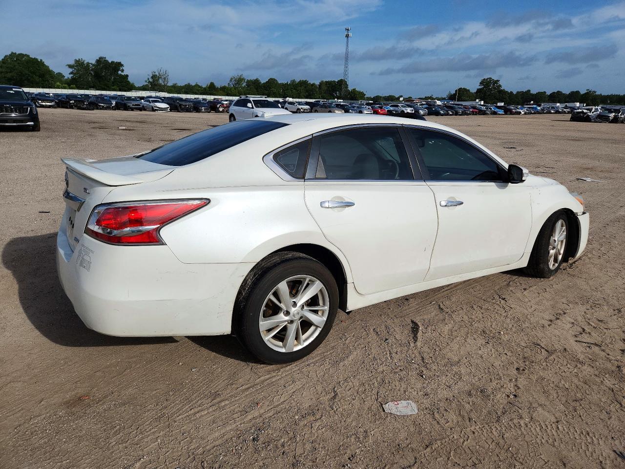 2014 Nissan Altima 2.5 Sl White vin: 1N4AL3AP9EN259840