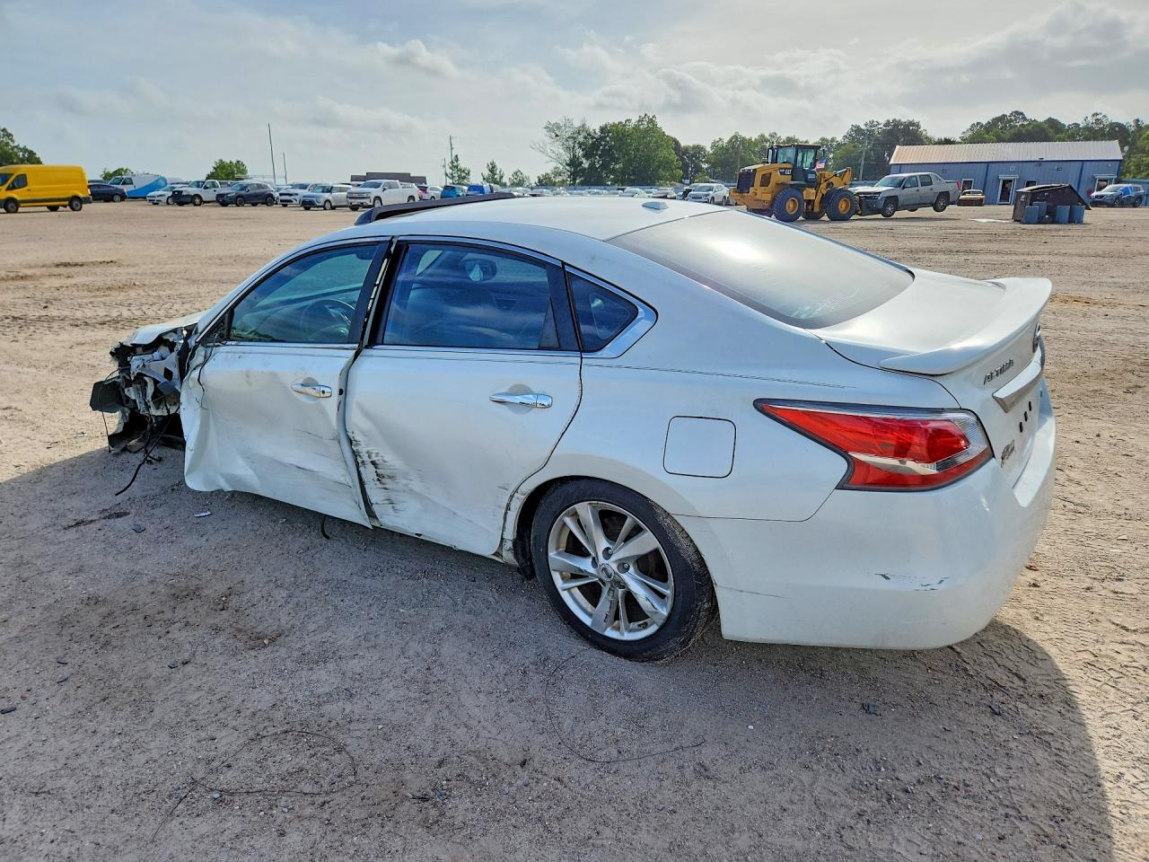 2014 Nissan Altima 2.5 Sl White vin: 1N4AL3AP9EN259840