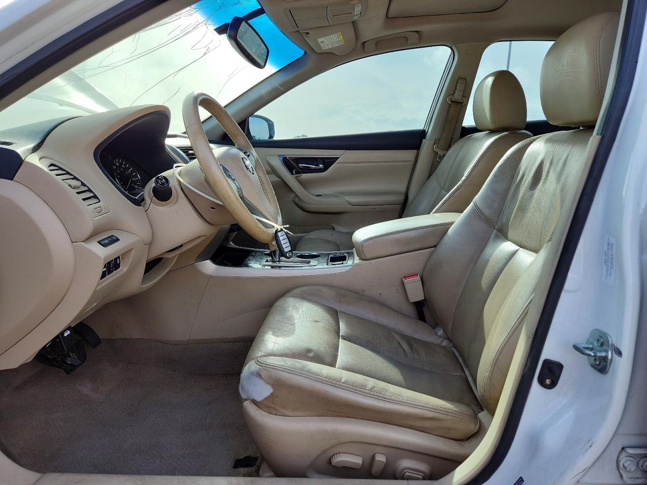 2014 Nissan Altima 2.5 Sl White vin: 1N4AL3AP9EN259840