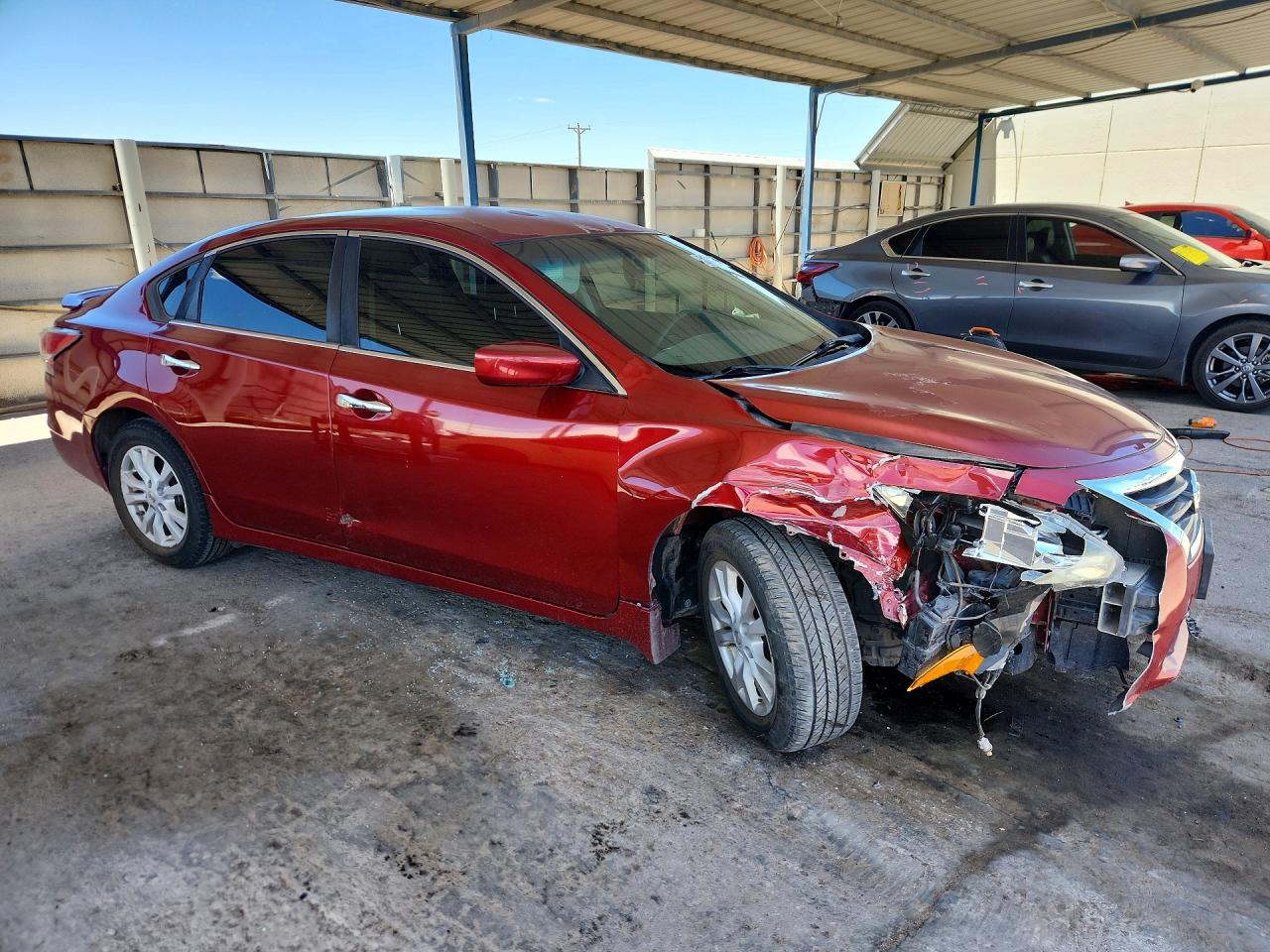 2014 Nissan Altima 2.5 S Red vin: 1N4AL3AP9EN259952