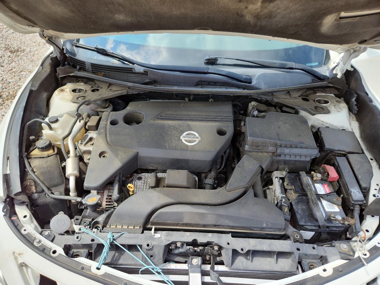 2014 Nissan Altima 2.5 Sl White vin: 1N4AL3AP9EN331104
