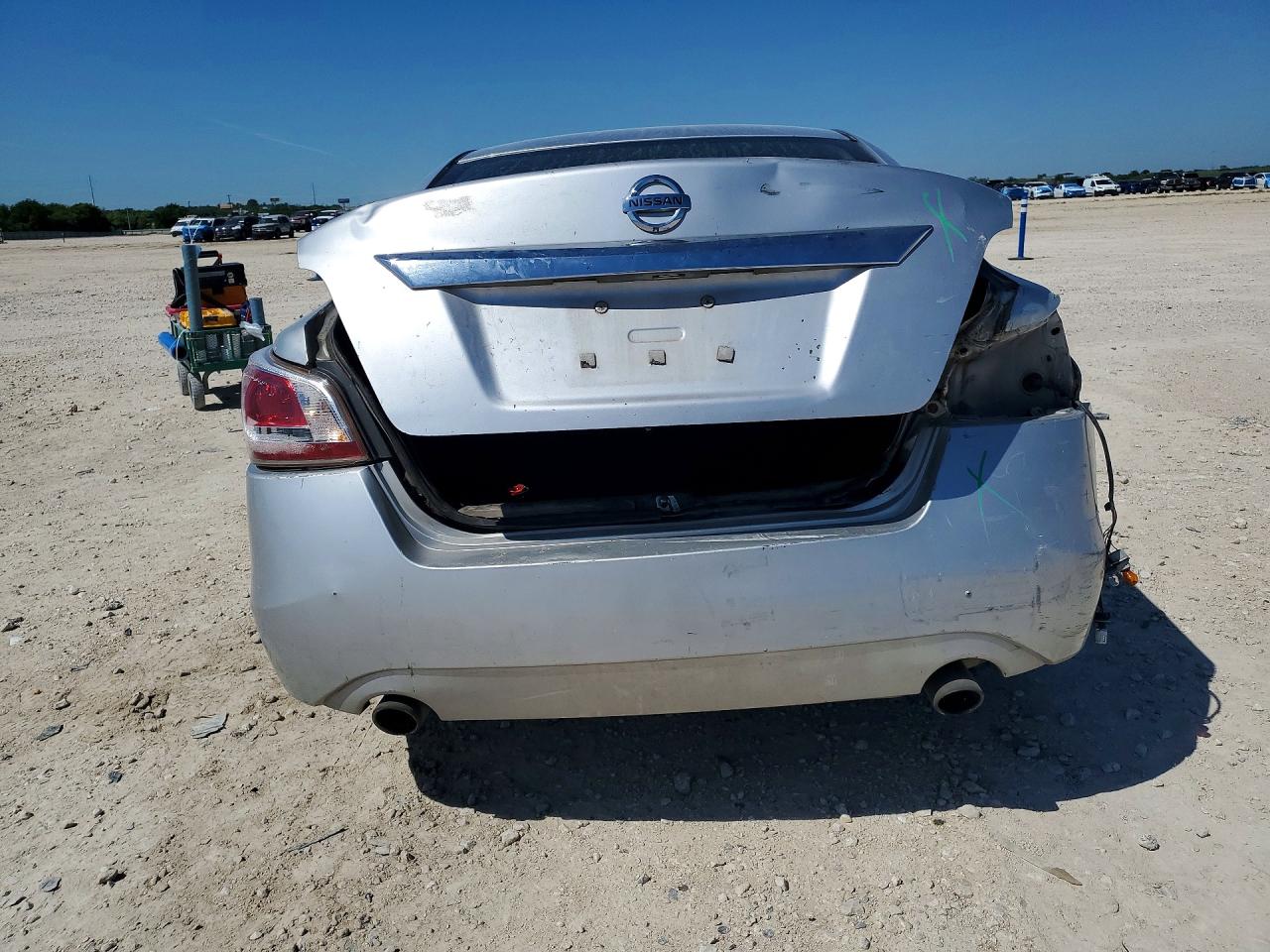 2014 Nissan Altima 2.5 S Серебряный vin: 1N4AL3AP9EN337713