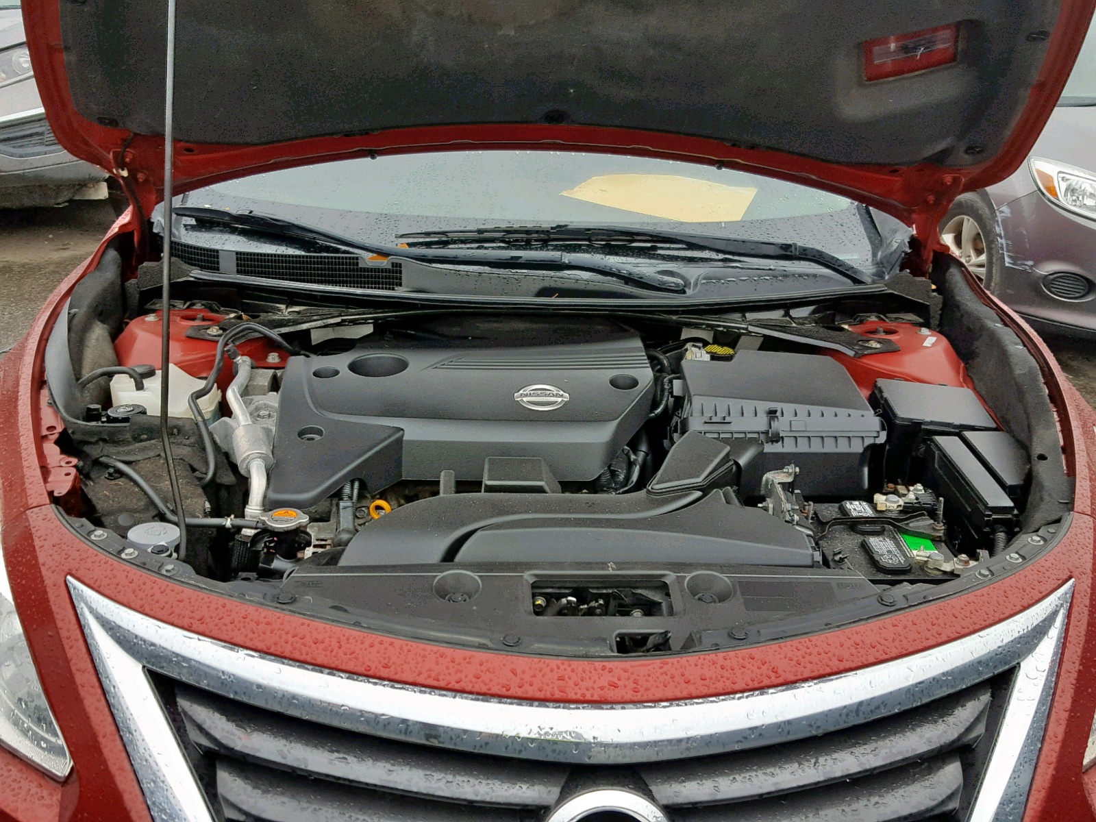2014 Nissan Altima 2.5 Бордовый vin: 1N4AL3AP9EN350249
