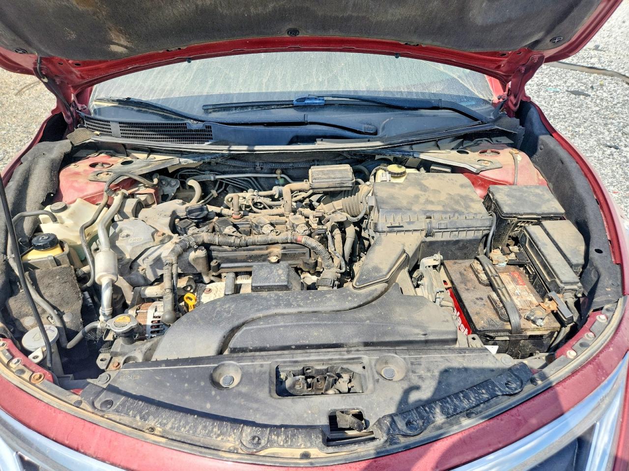 2014 Nissan Altima 2.5 S Red vin: 1N4AL3AP9EN350249