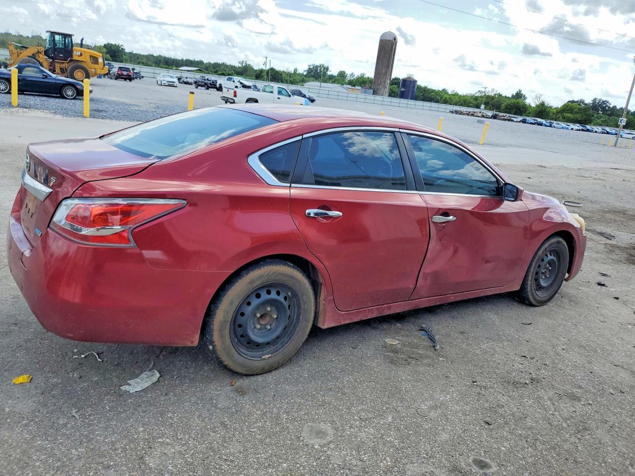 2014 Nissan Altima 2.5 S Red vin: 1N4AL3AP9EN351367