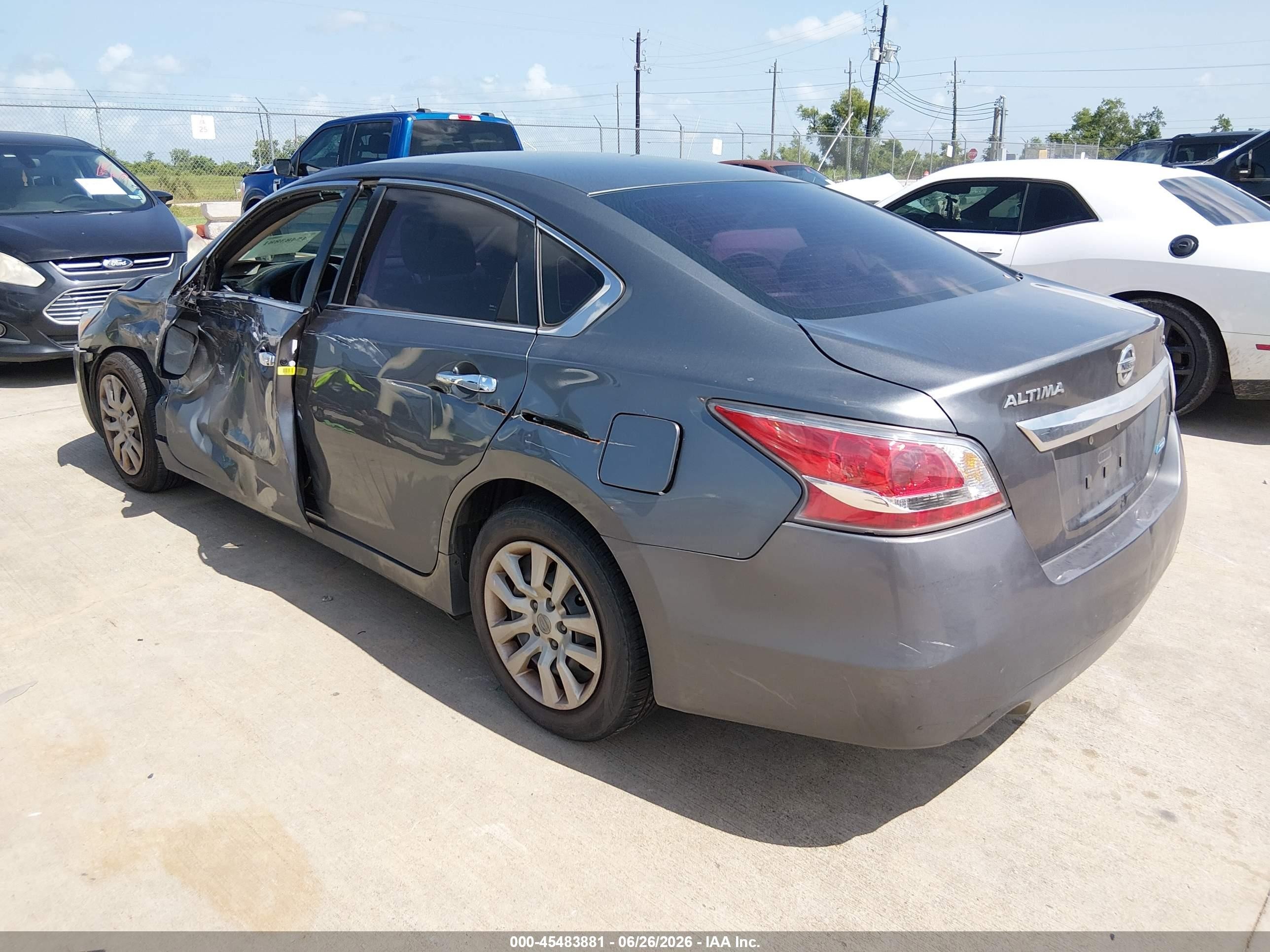 2014 Nissan Altima 2.5/2.5 S/2.5 Sl/2.5 Sv Gray vin: 1N4AL3AP9EN352339
