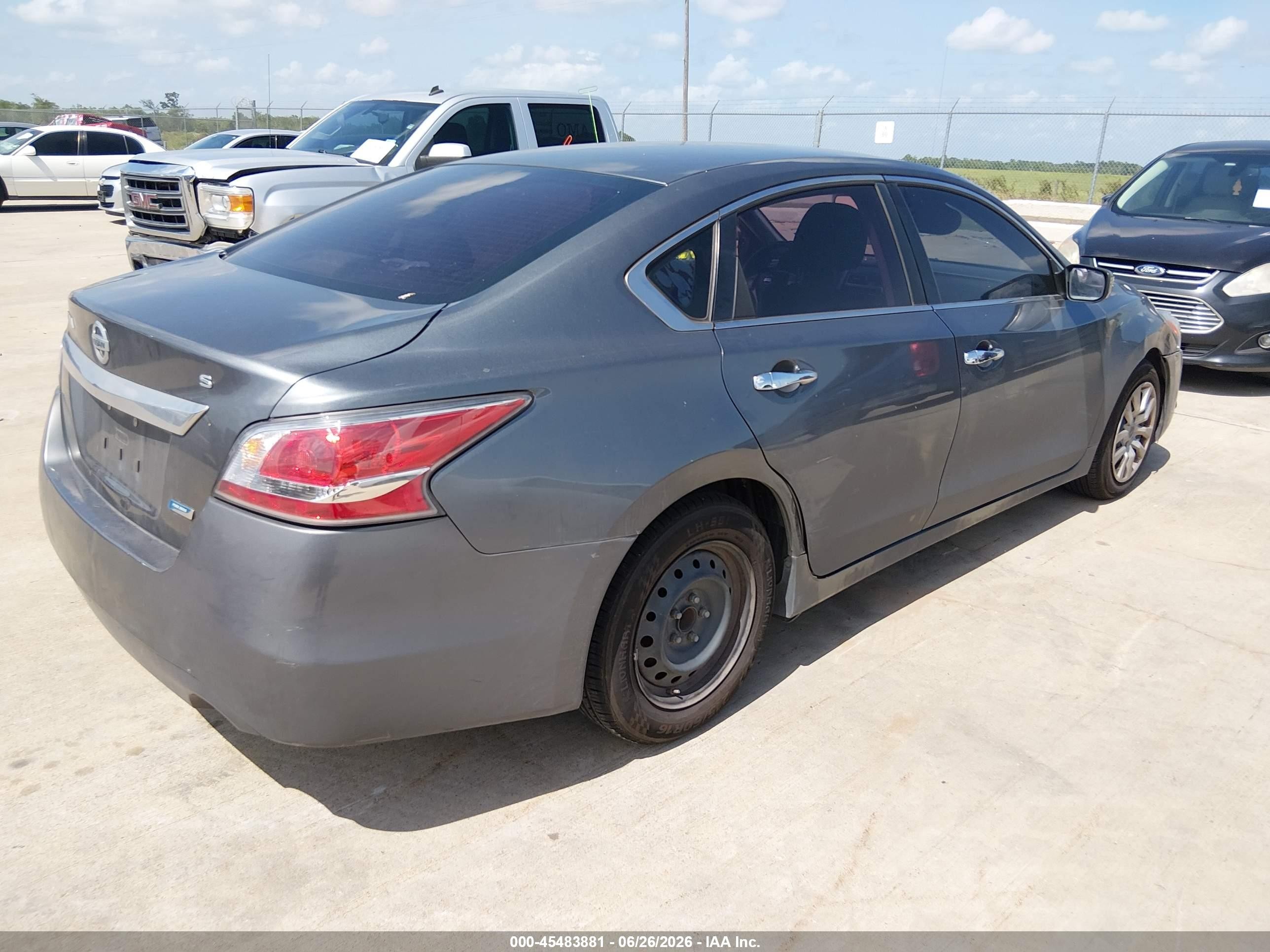 2014 Nissan Altima 2.5/2.5 S/2.5 Sl/2.5 Sv Gray vin: 1N4AL3AP9EN352339