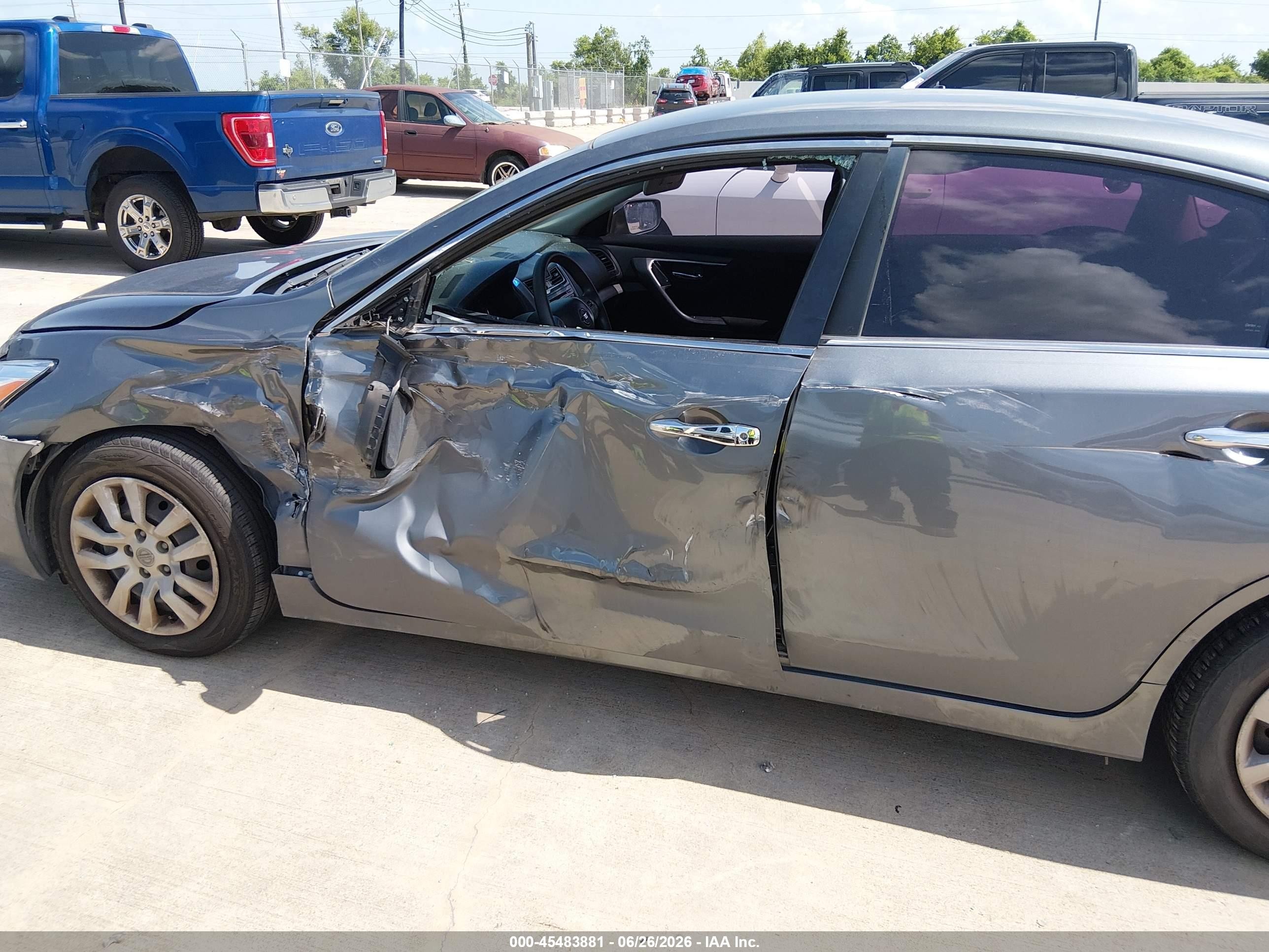 2014 Nissan Altima 2.5/2.5 S/2.5 Sl/2.5 Sv Gray vin: 1N4AL3AP9EN352339