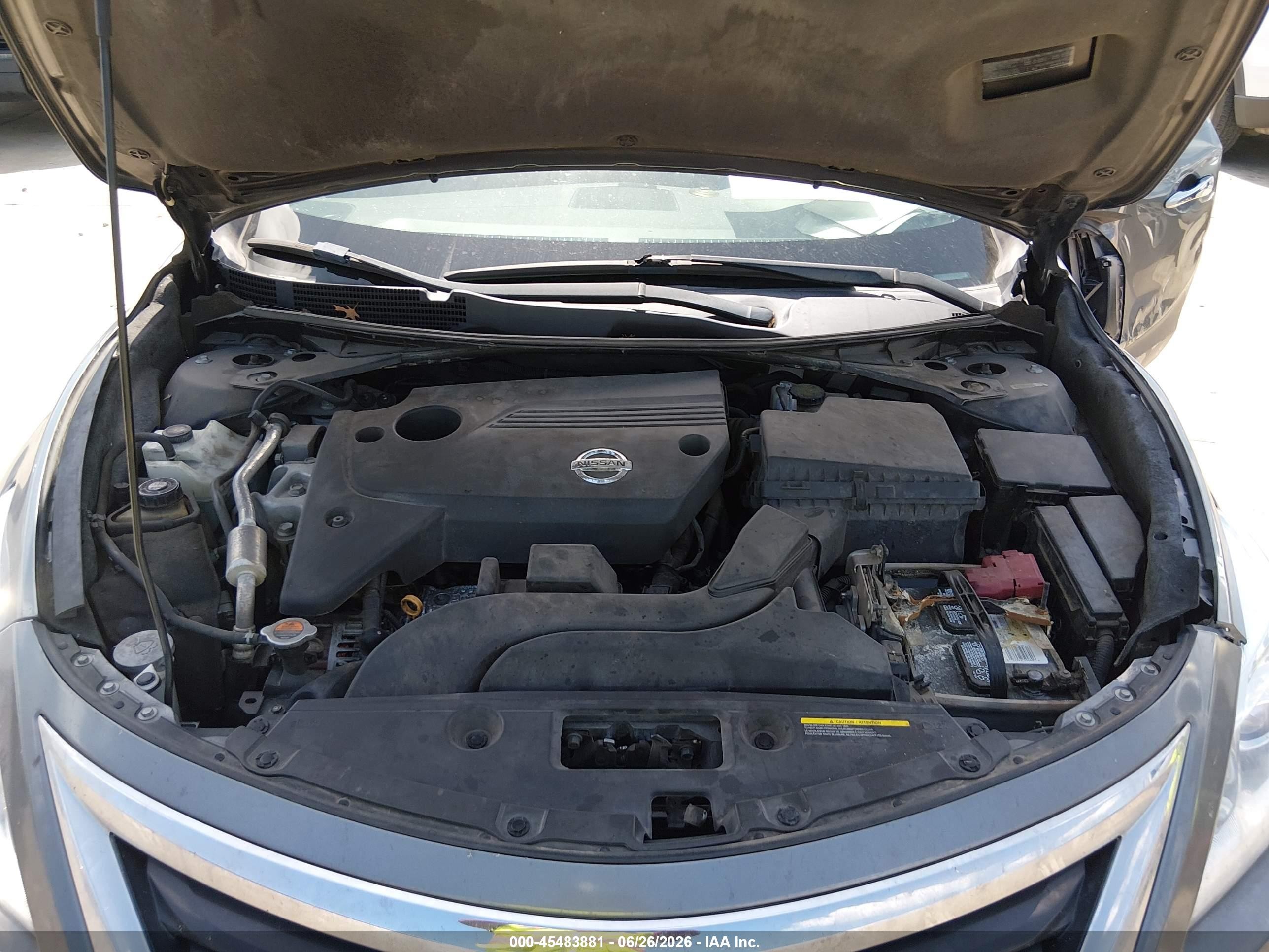 2014 Nissan Altima 2.5/2.5 S/2.5 Sl/2.5 Sv Gray vin: 1N4AL3AP9EN352339