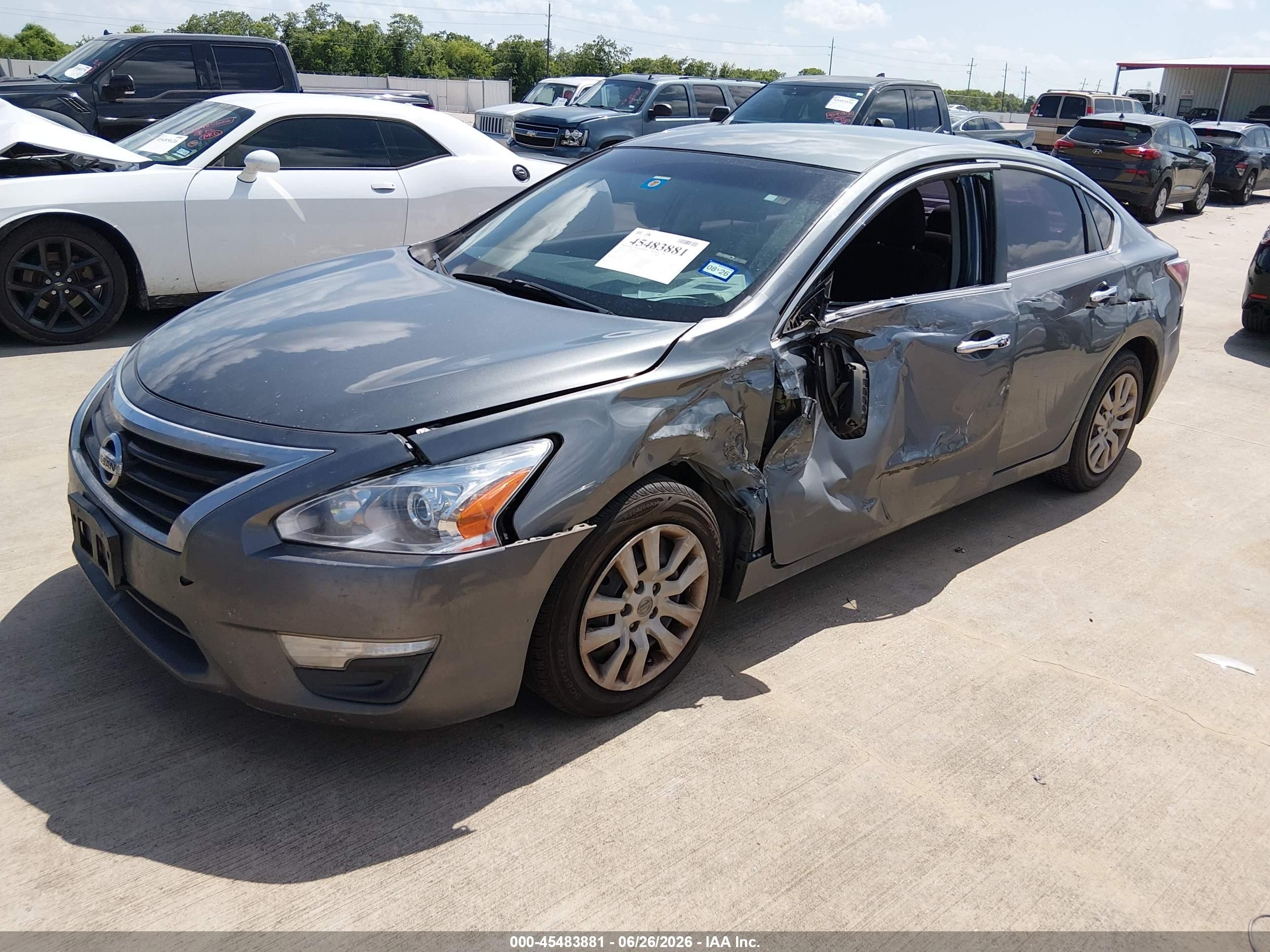 2014 Nissan Altima 2.5/2.5 S/2.5 Sl/2.5 Sv Gray vin: 1N4AL3AP9EN352339