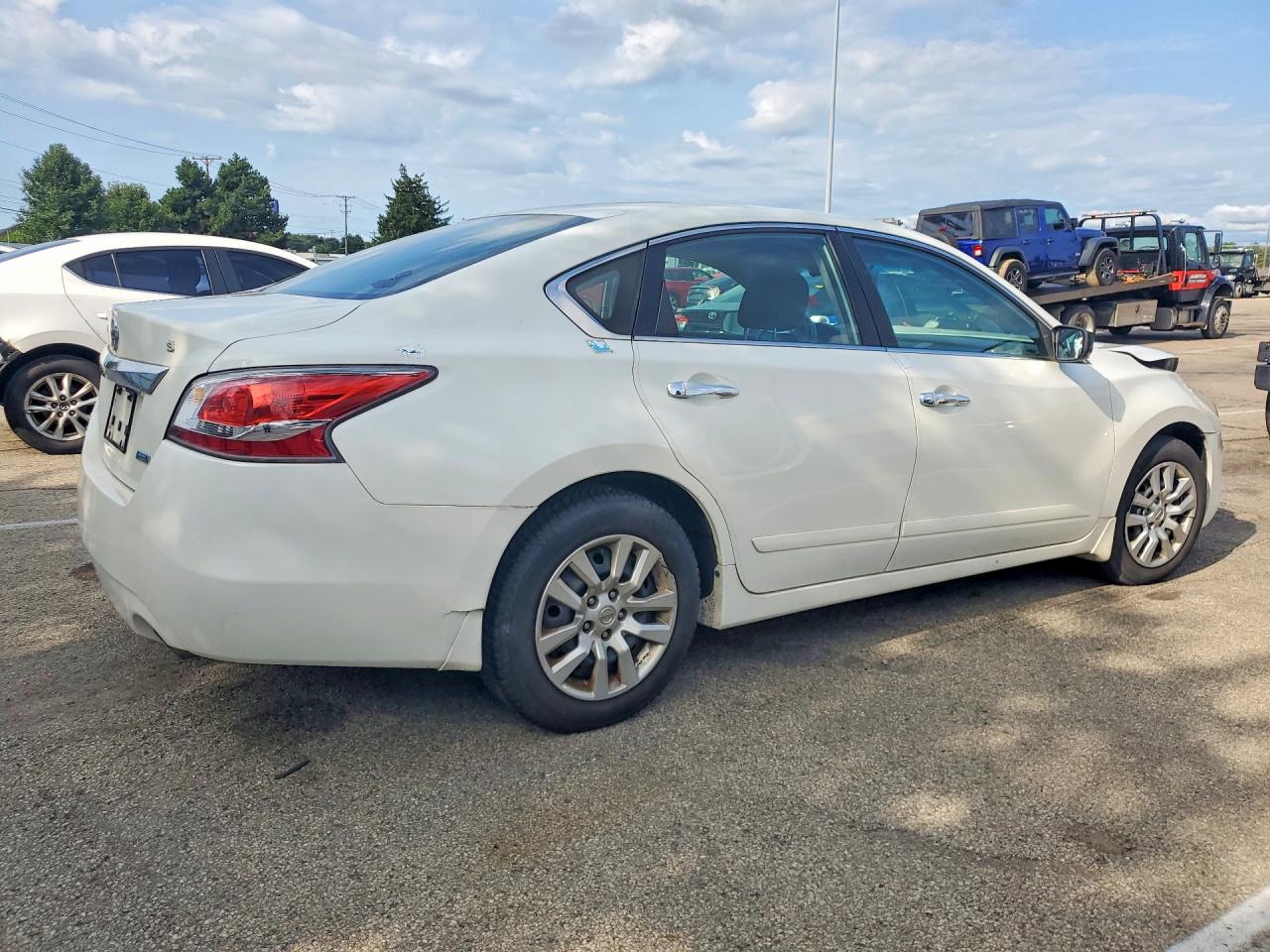 2014 Nissan Altima 2.5 S Белый vin: 1N4AL3AP9EN356942