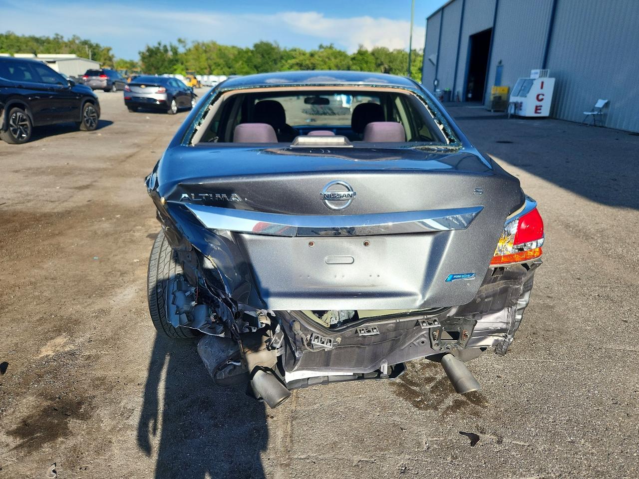 2014 Nissan Altima 2.5 S Gray vin: 1N4AL3AP9EN367312